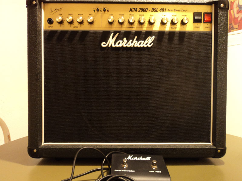 Photo Marshall DSL401 : Marshall JCM 2000 DSL401 (#316732) - Audiofanzine