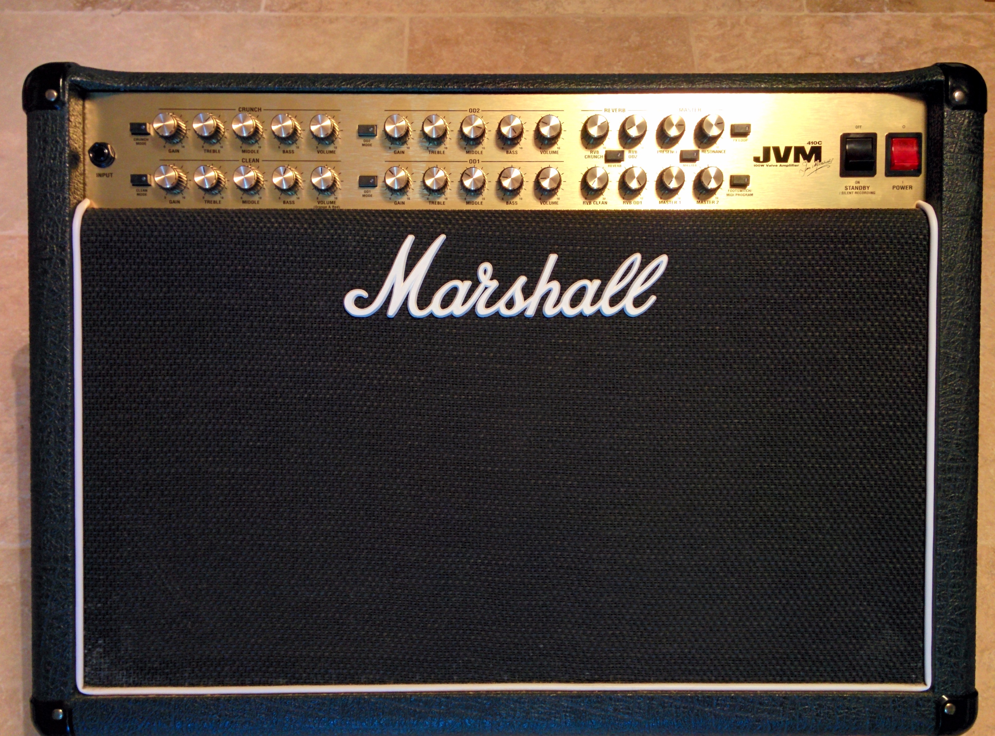 Photo Marshall JVM410C Marshall JVM410C (27092) (1074678) Audiofanzine