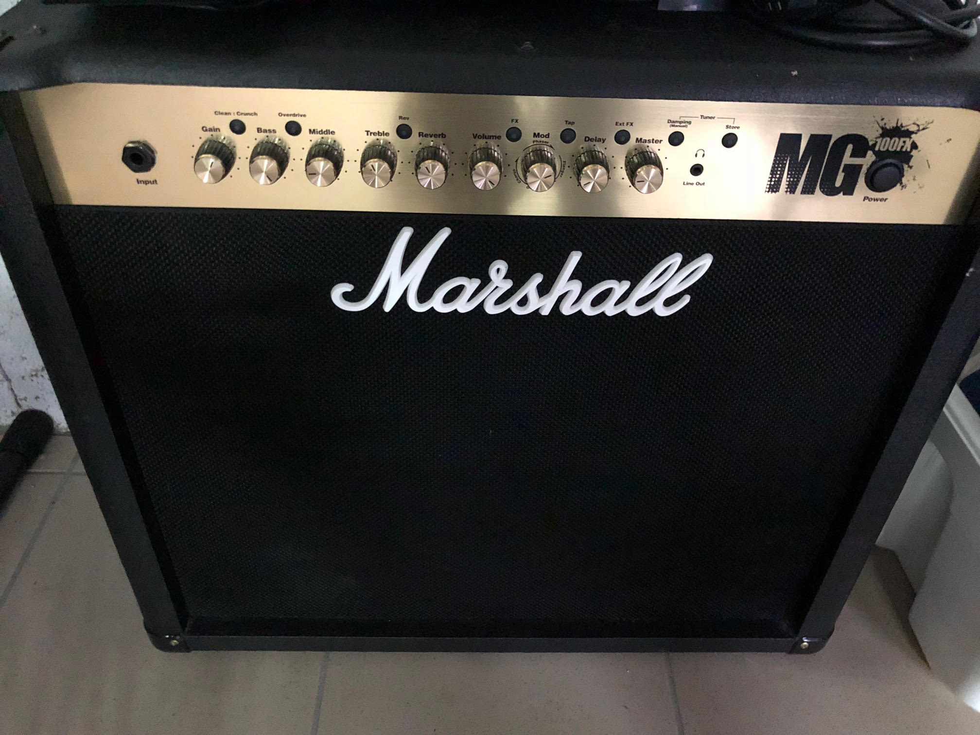 Marshall MG101CFX ギターアンプ - ギター