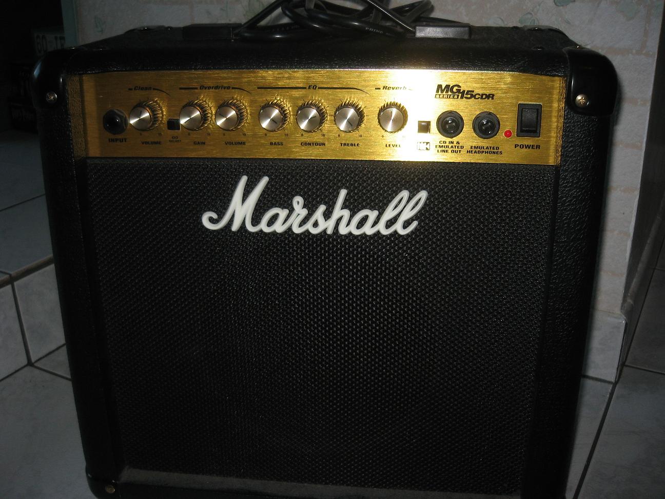 Marshall mg15cdr схема