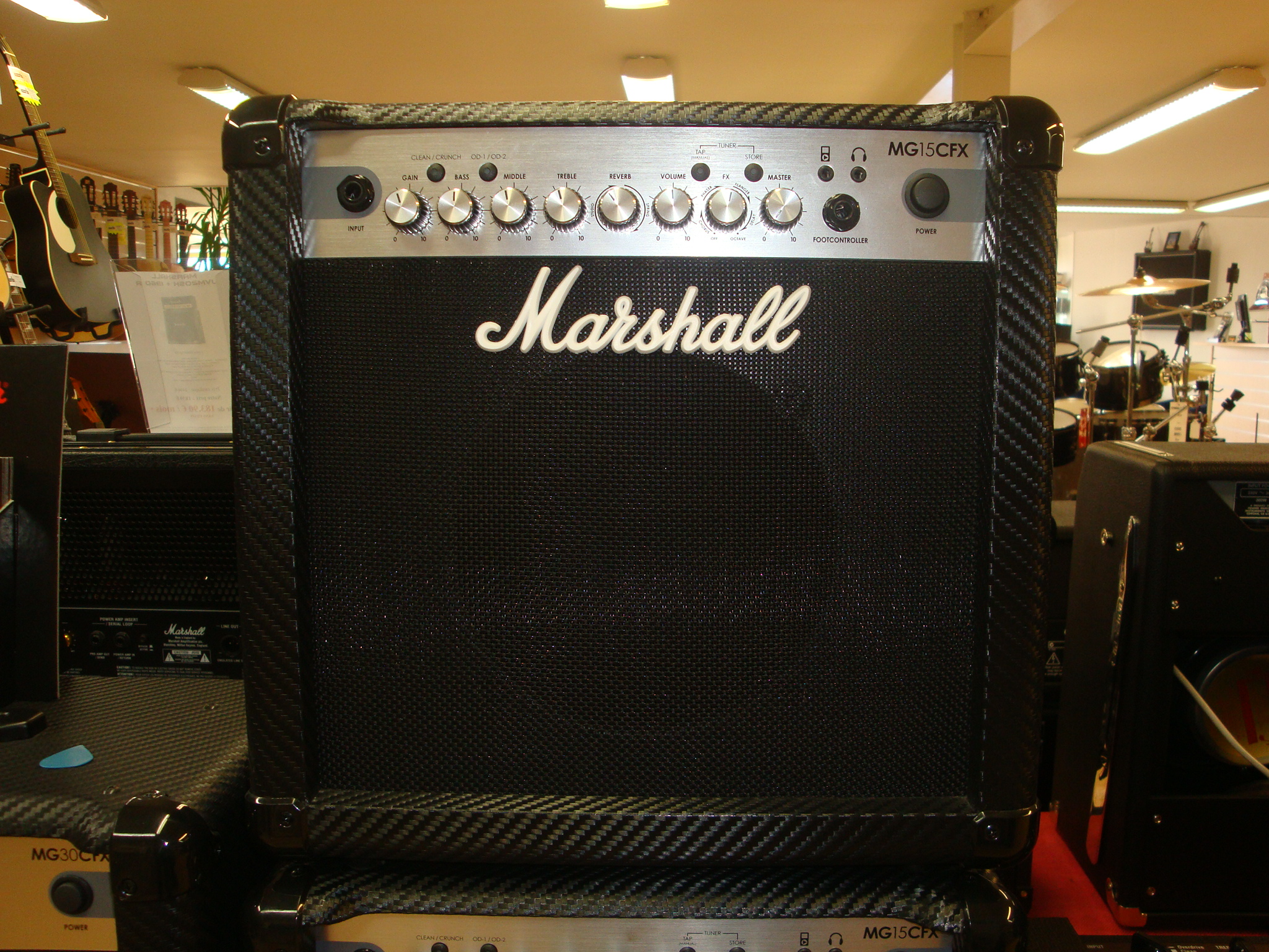 Схема marshall mg15cfx