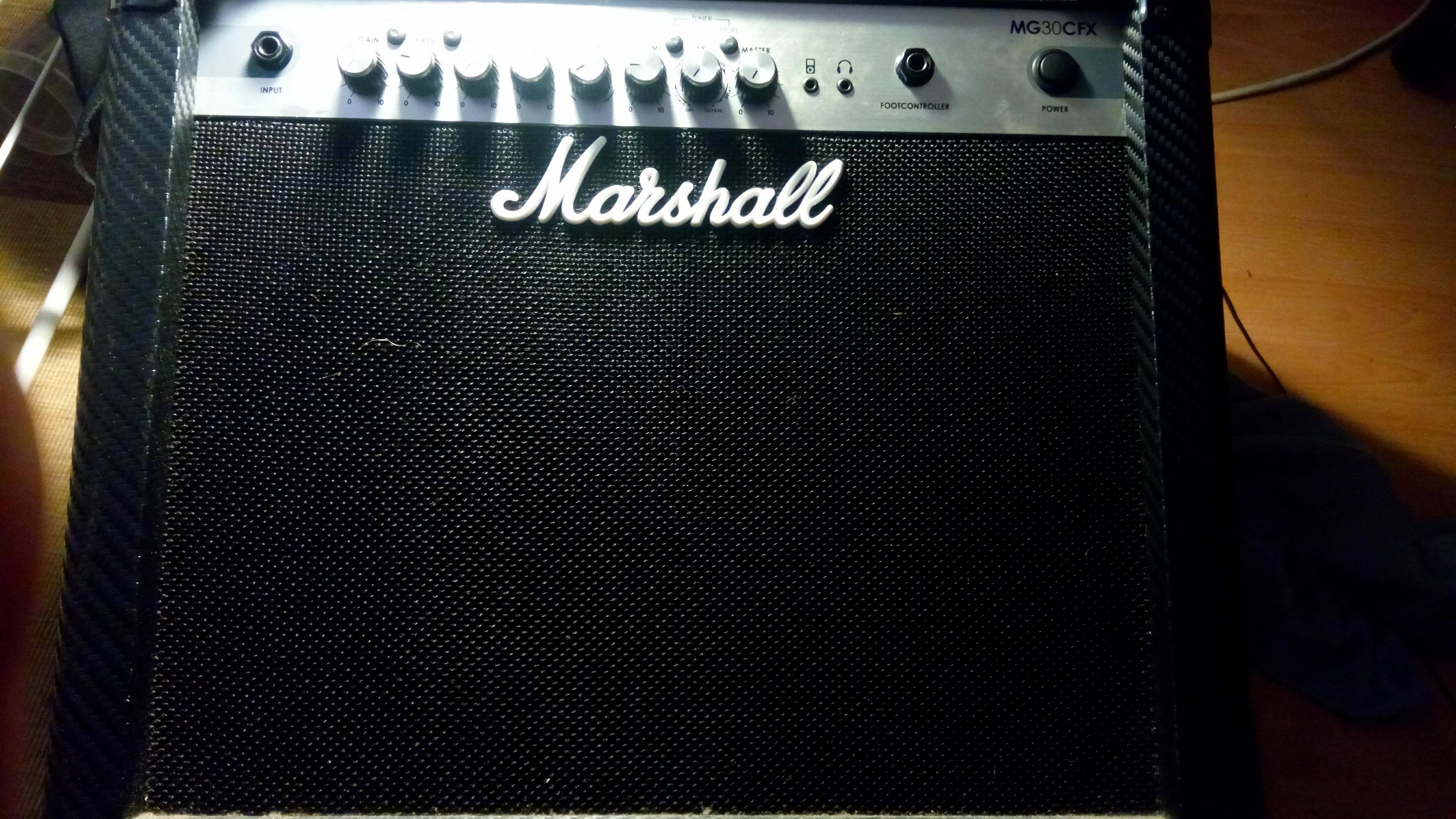 Marshall mg30cfx схема