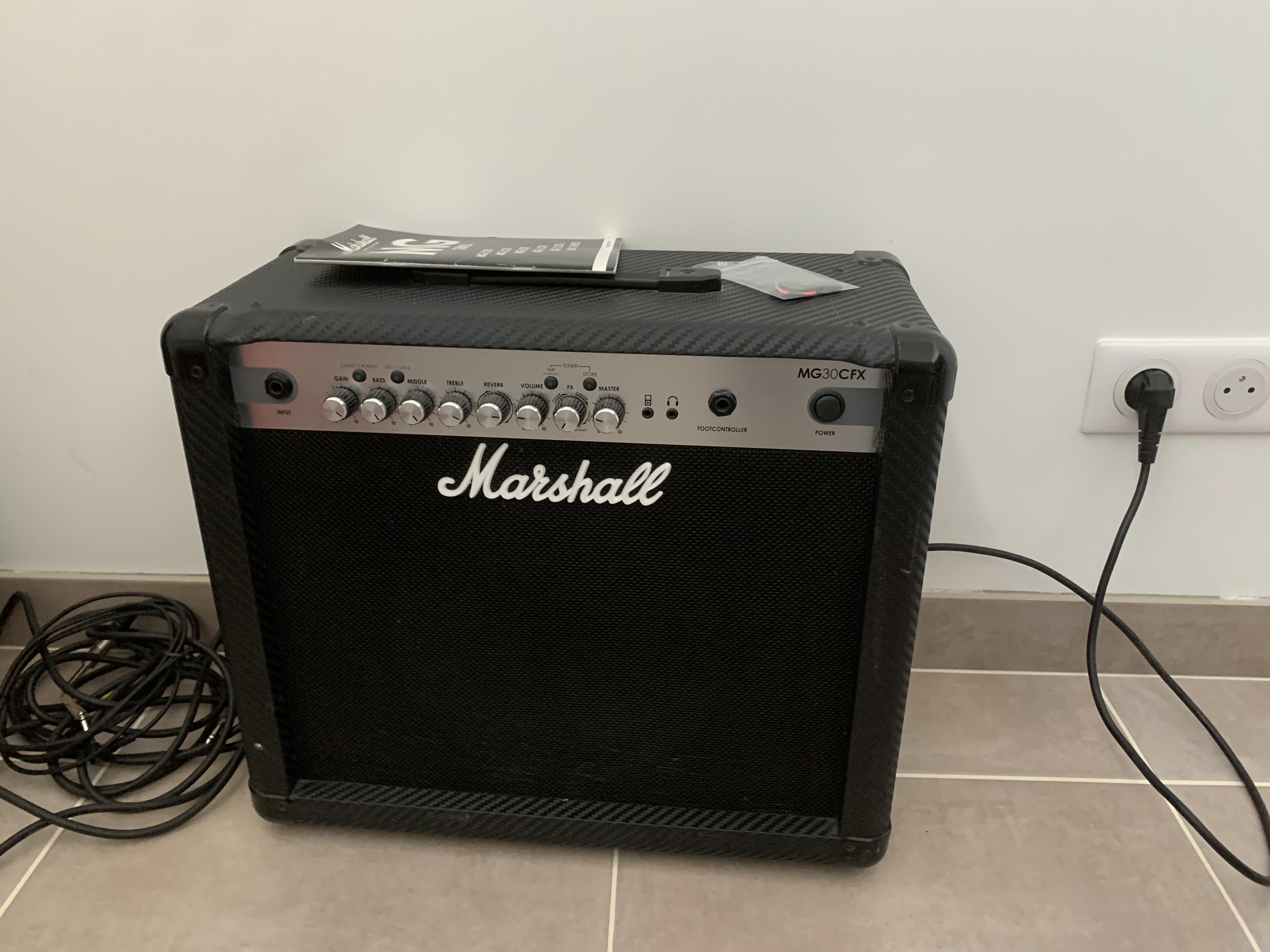 Marshall mg30cfx схема