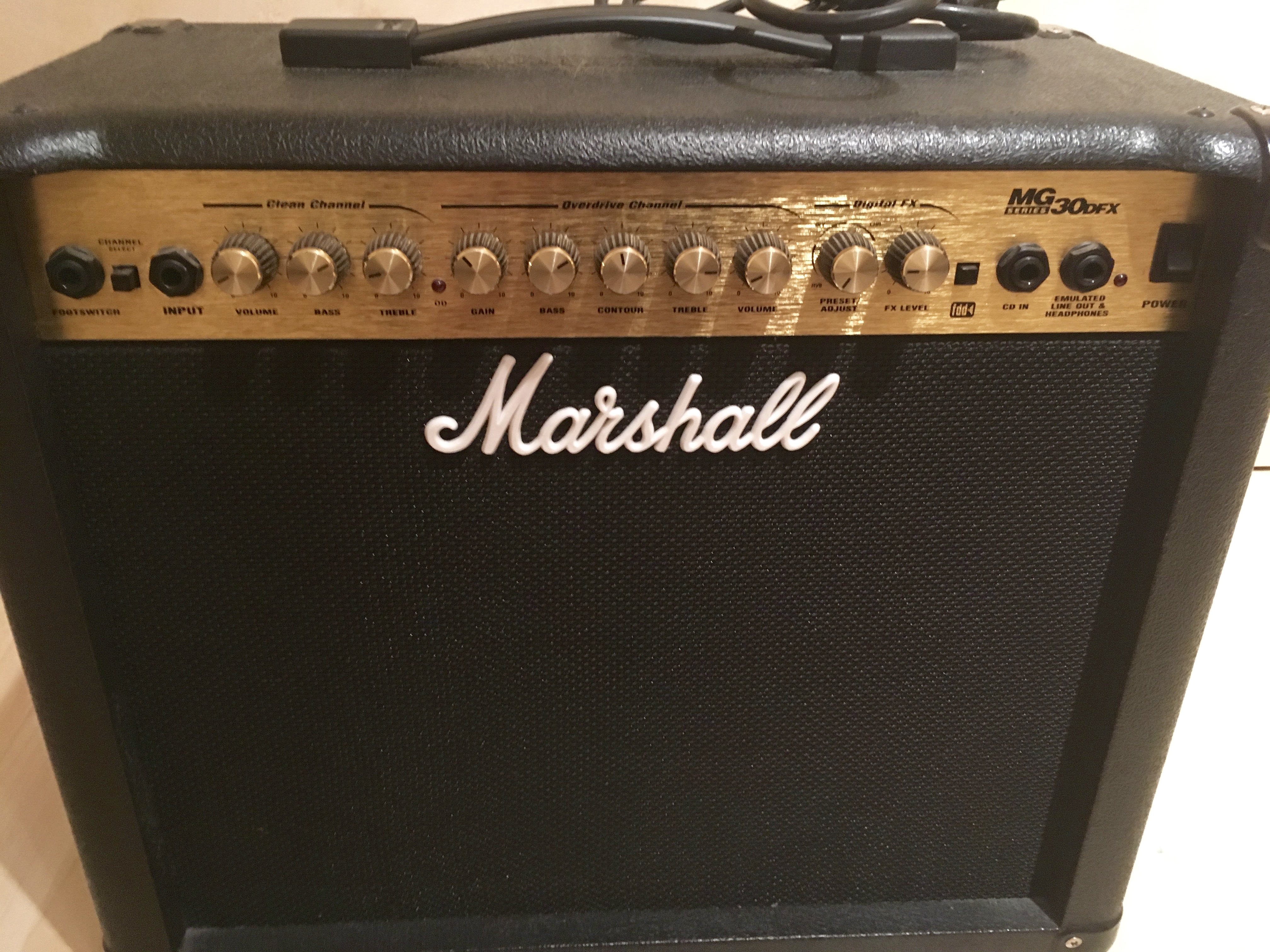 Marshall MG30DFX image (1567277) Audiofanzine