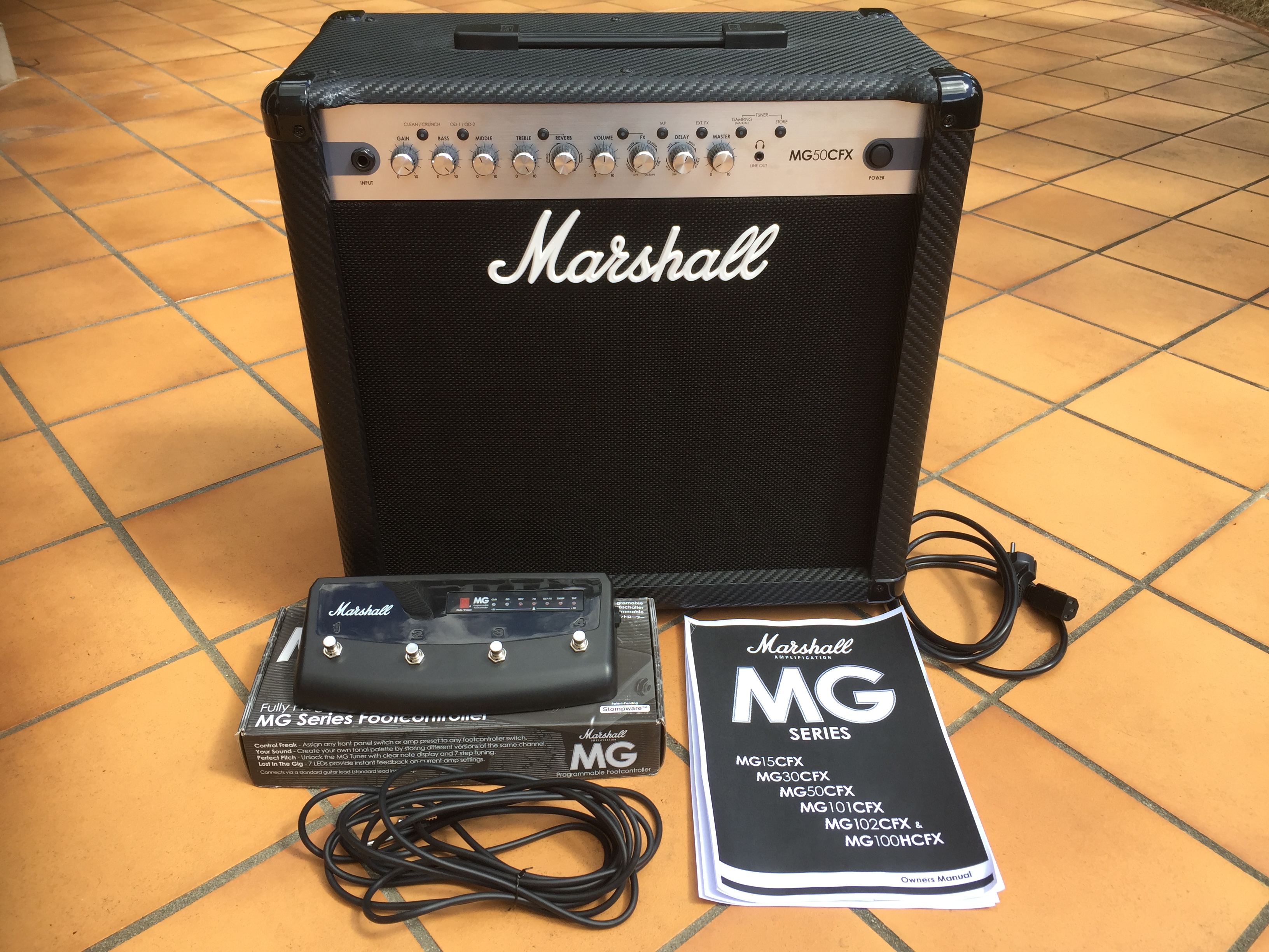 Marshall mg50cfx схема