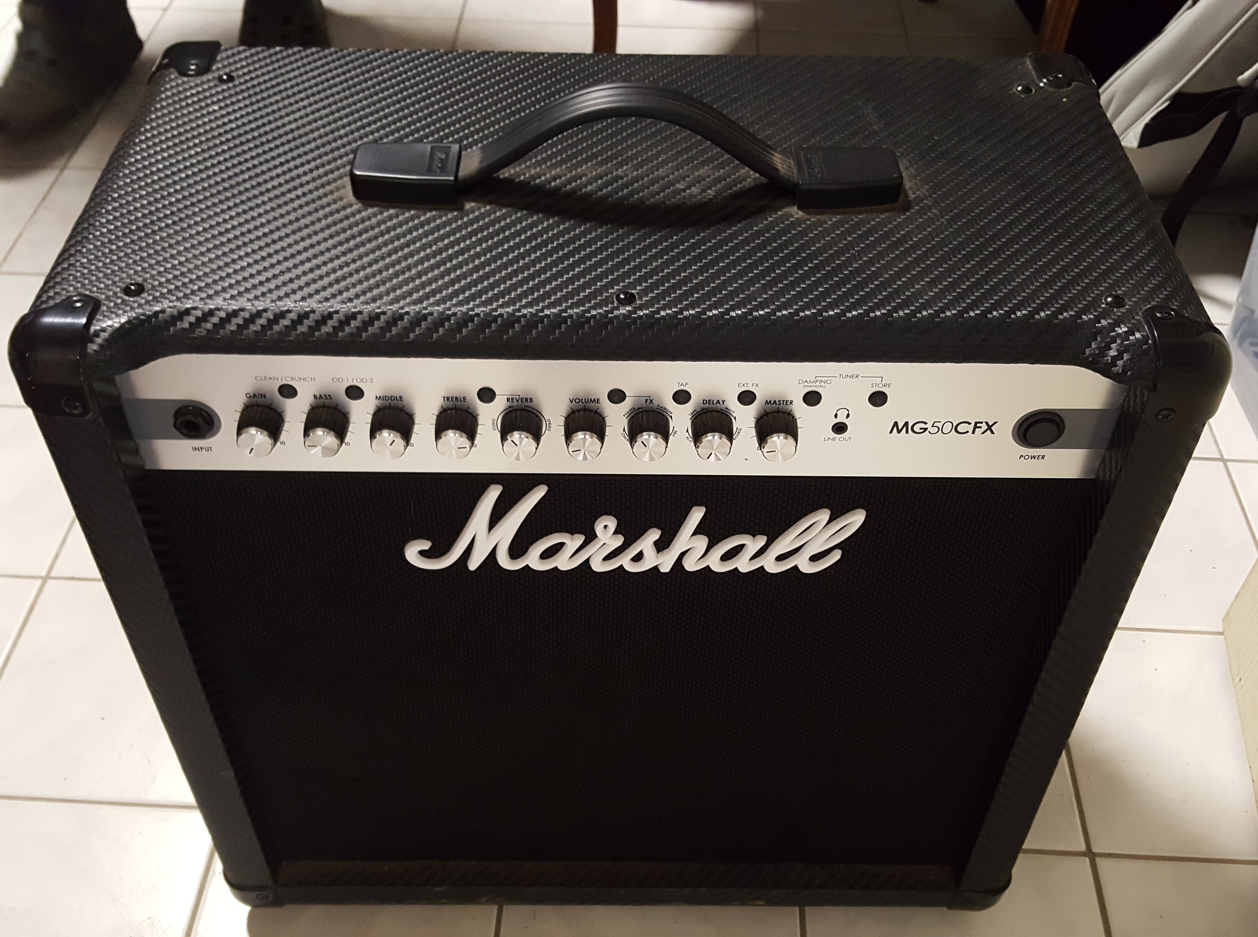 Marshall MG50CFX 50 Watt Electric Guitar Amplifier Combo With Effects mar-mgcf-mg50cfx