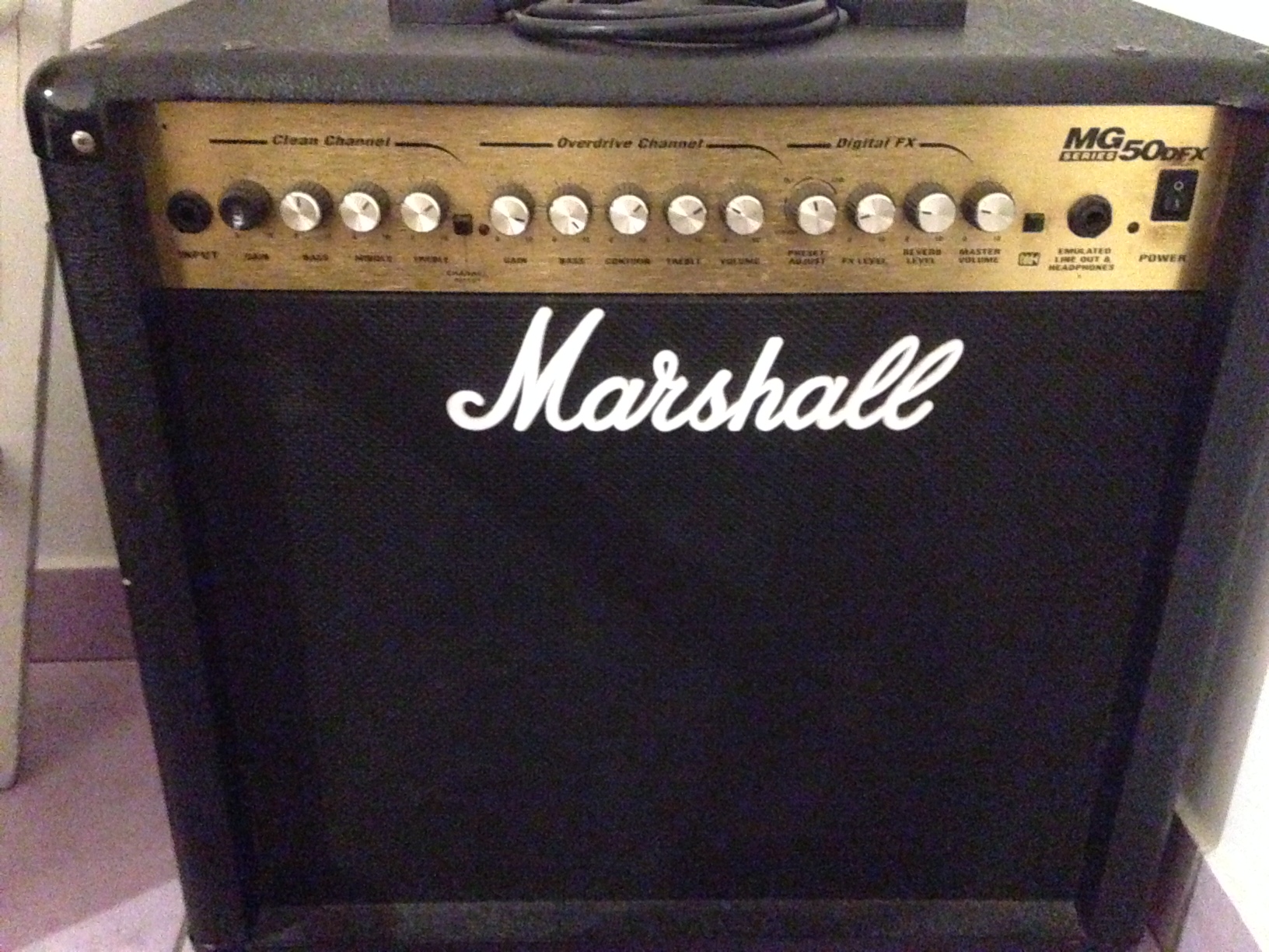 MARSHALL◇MG50DFX ギターアンプ☆マーシャル - ギター