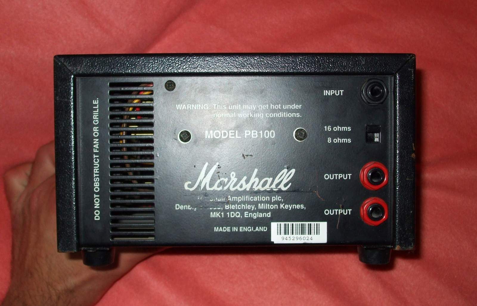 Marshall PB100 Power Brake image (215385) Audiofanzine