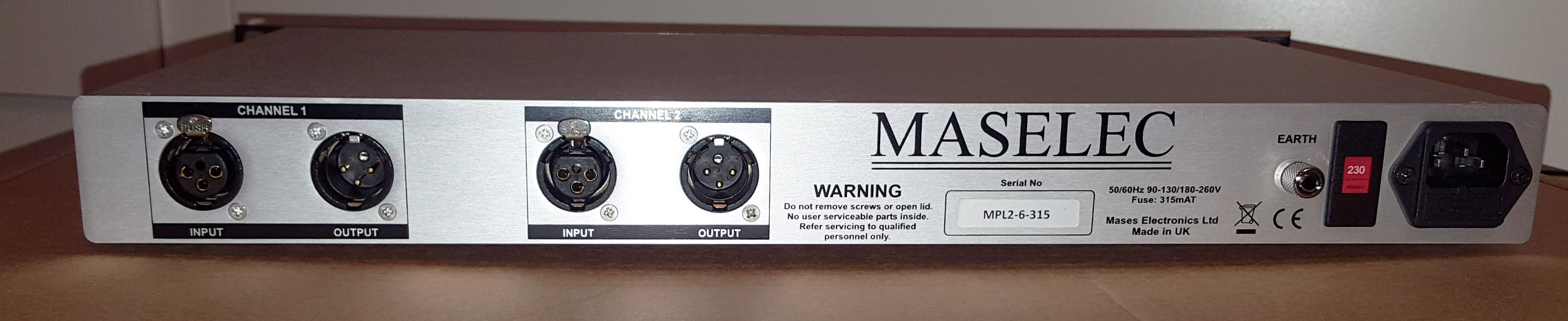 MPL2 Maselec MPL2 Audiofanzine