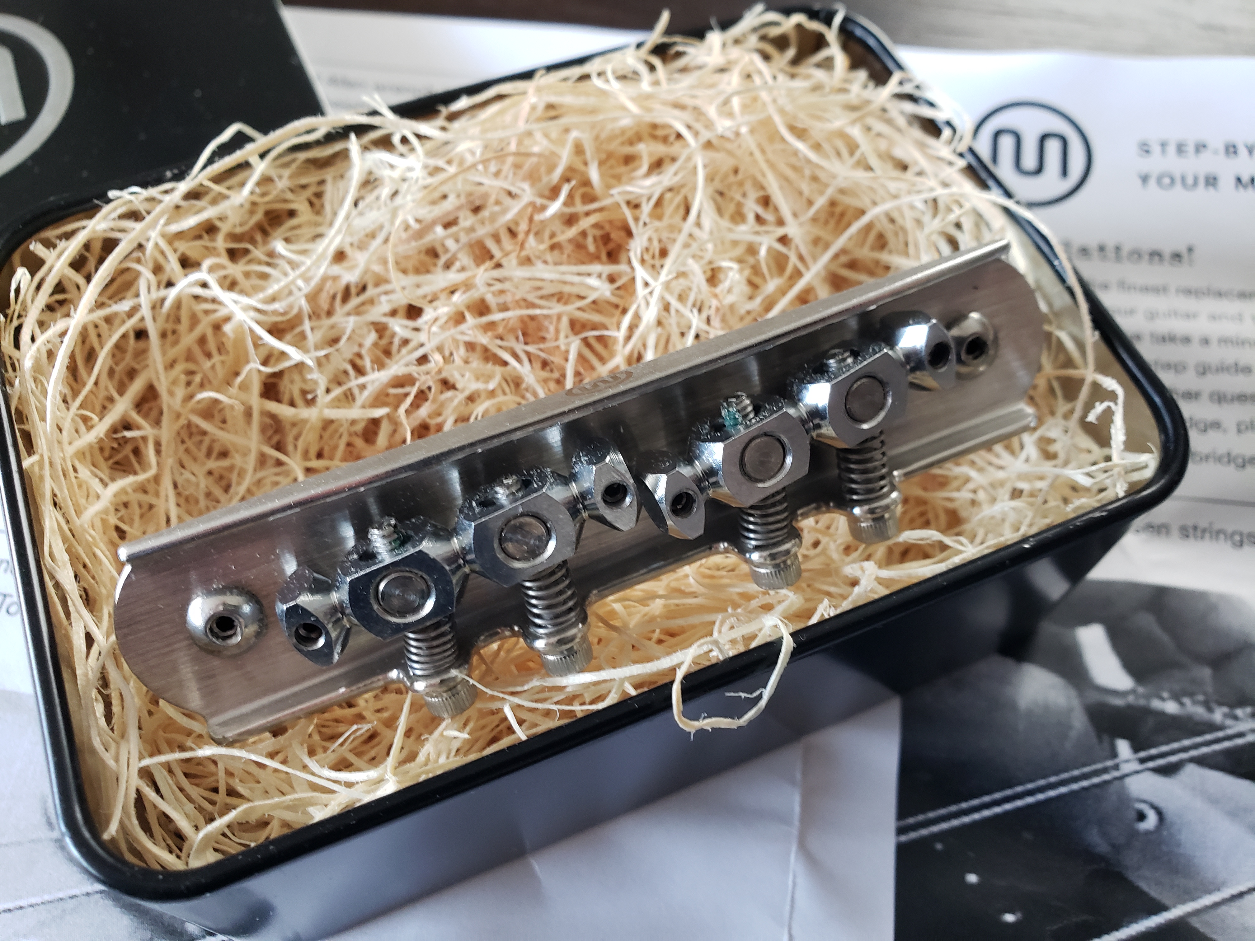M1 Offset for Fender US Mastery Bridge - Audiofanzine