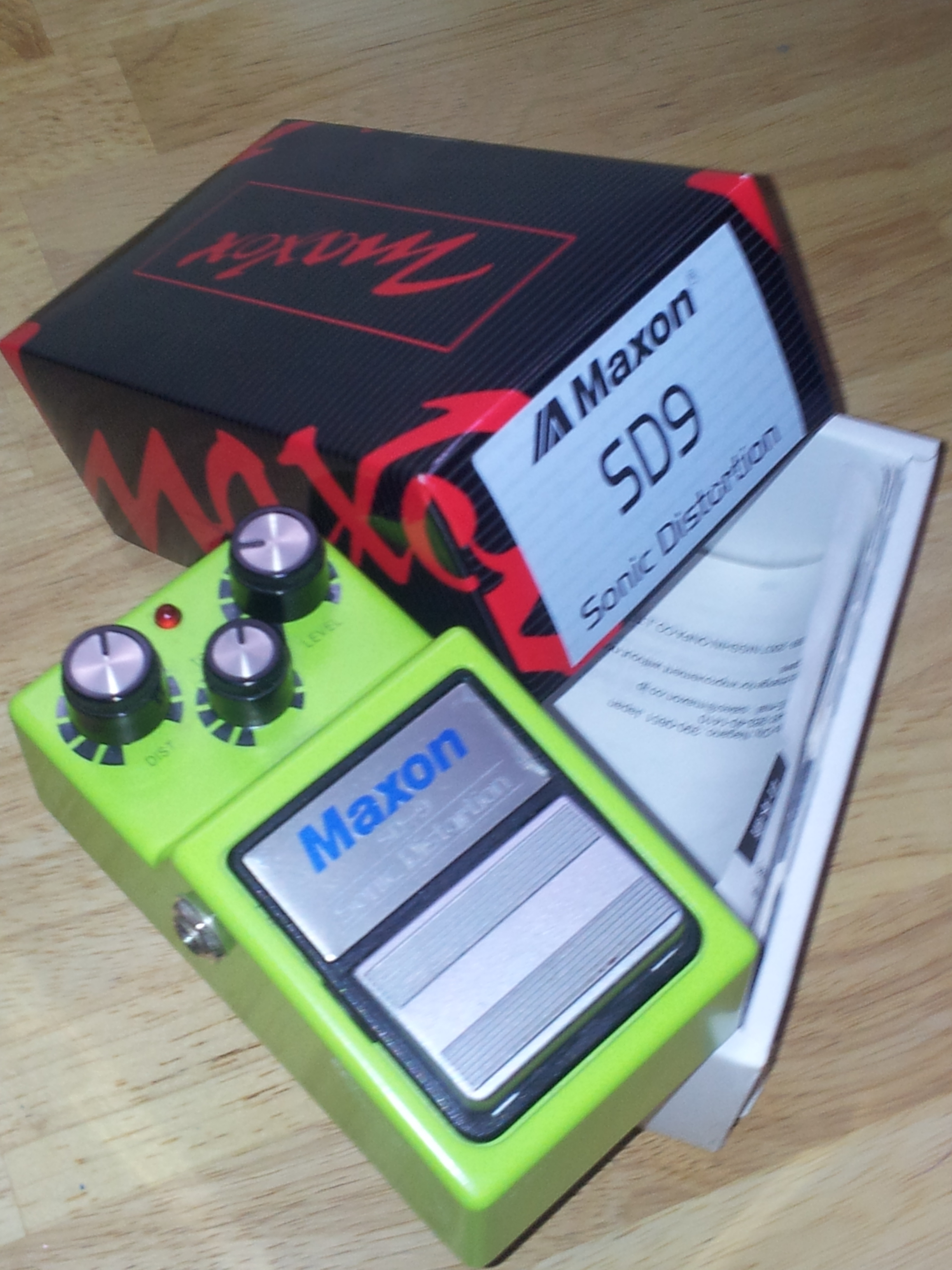 Maxon SD-9 SONIC DISTORTION 旧箱仕様 超美品の+spbgp44.ru