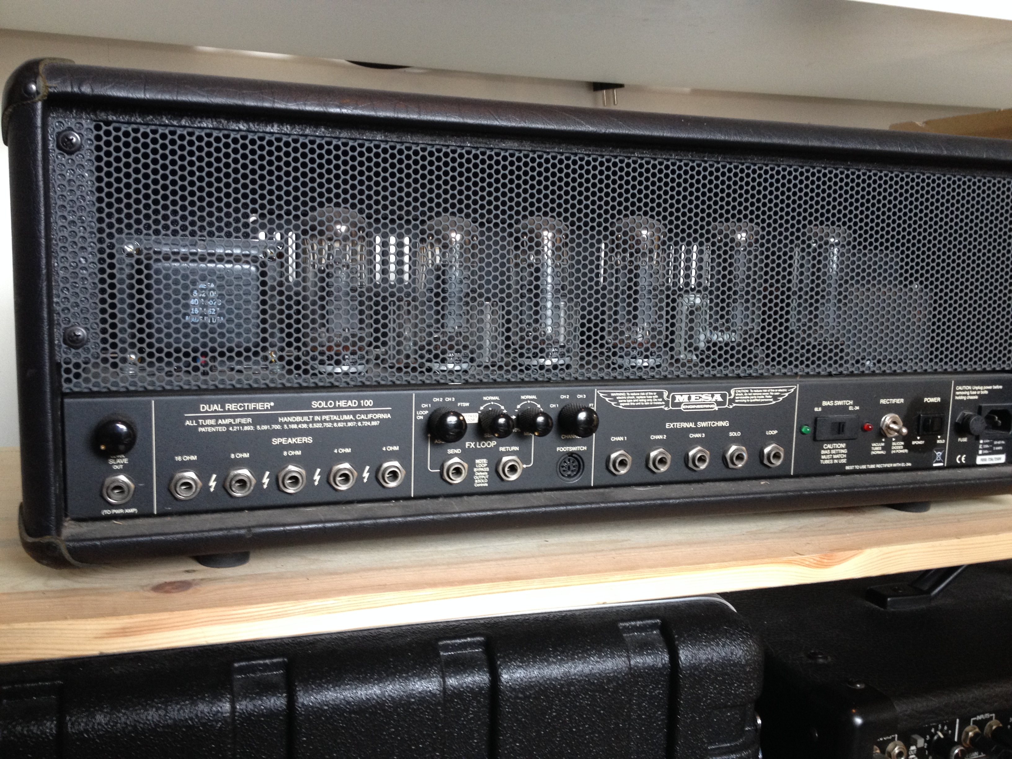 Photo Mesa Boogie Dual Rectifier 3 Channels Head Mesa Boogie Dual