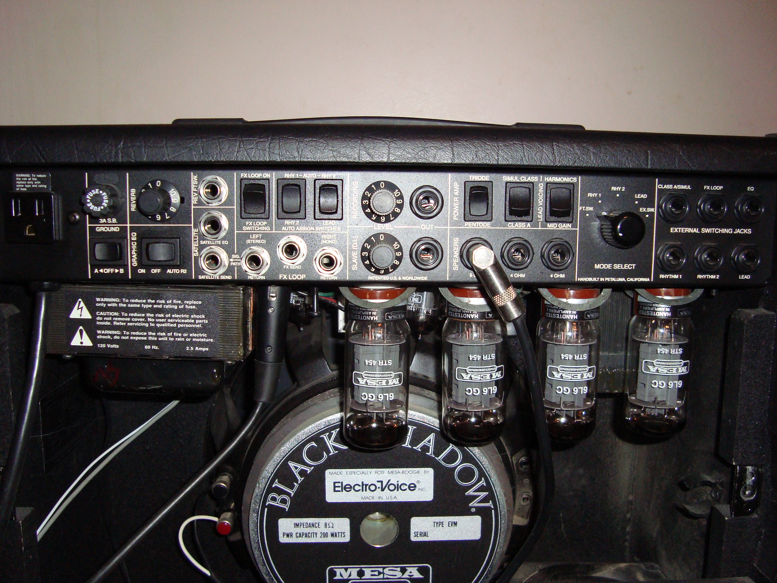 Photo Mesa Boogie Mark IV Combo Mesa Boogie Ampli guitare combo avec flight case (810481