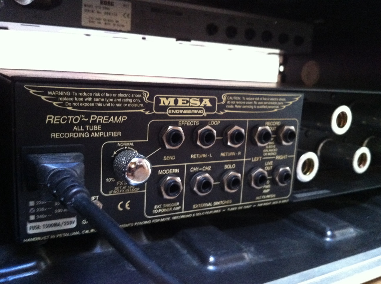 Photo Mesa Boogie Rectifier Recording Preamp Mesa Boogie Recto