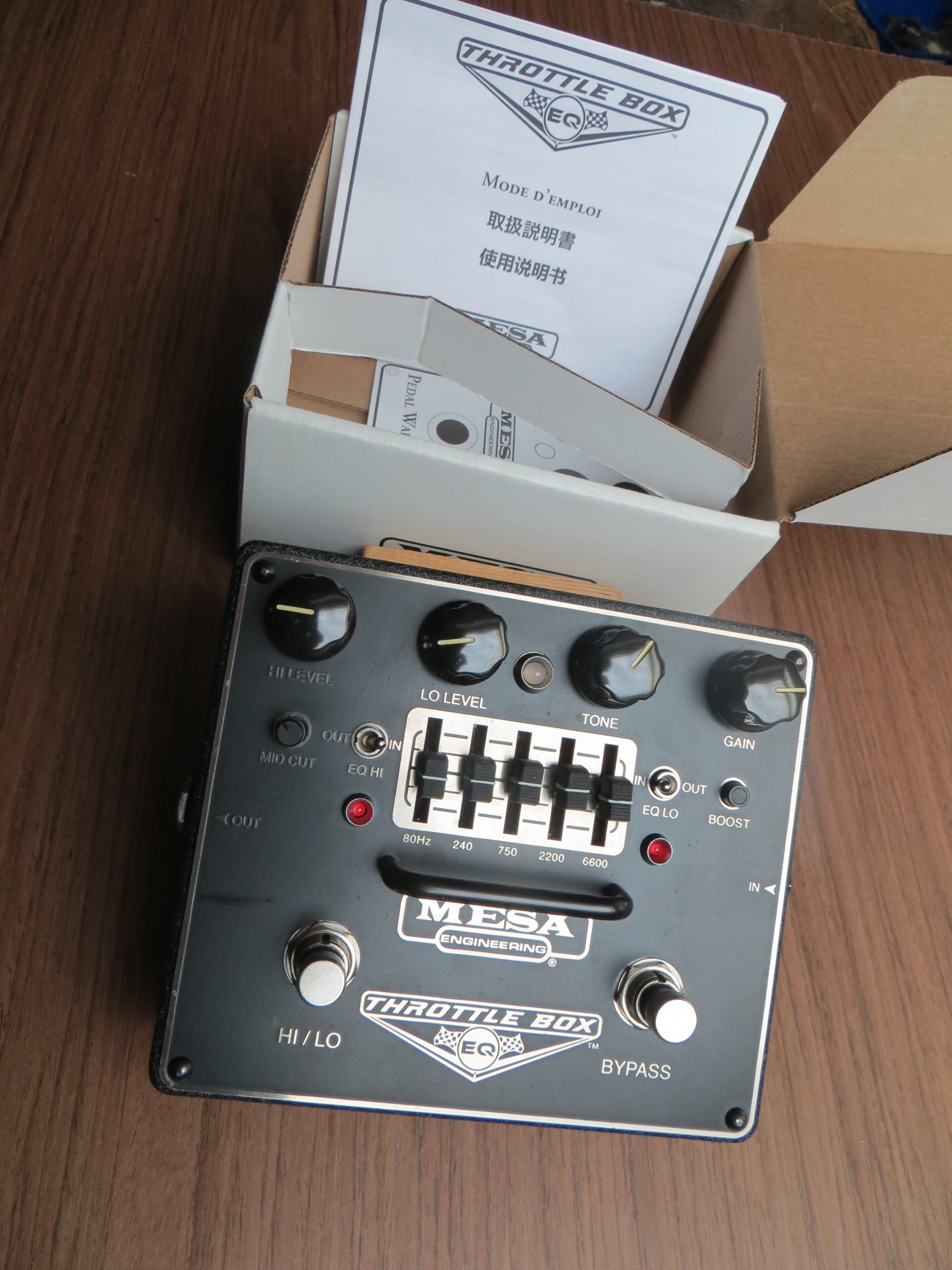 Throttle Box EQ - Mesa Boogie Throttle Box EQ - Audiofanzine