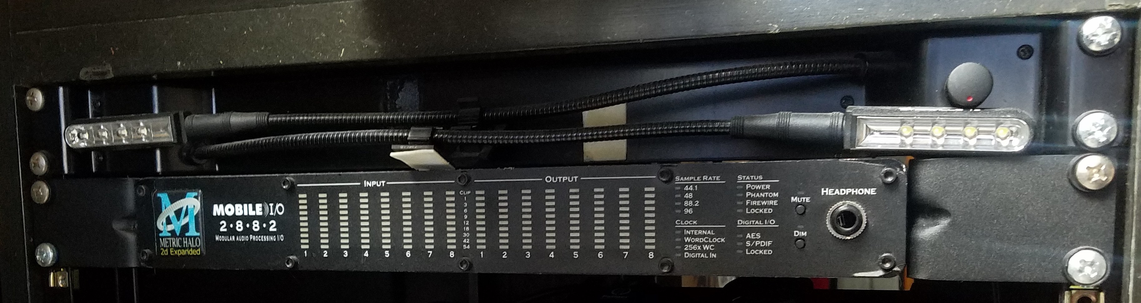 Mobile I/O 2882 2D Expanded Metric Halo - Audiofanzine