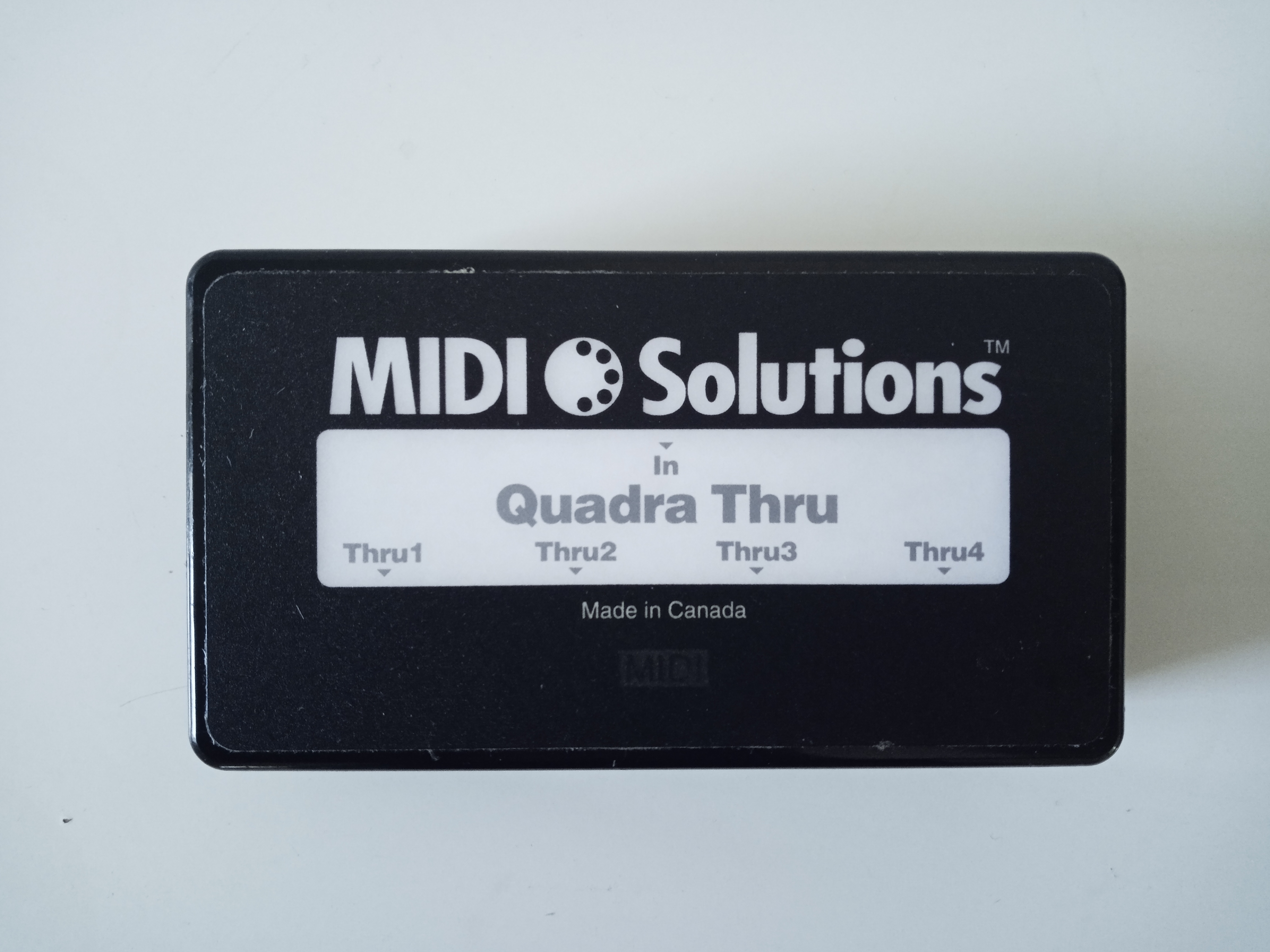 Quadra Thru Midi Solutions Quadra Thru Audiofanzine