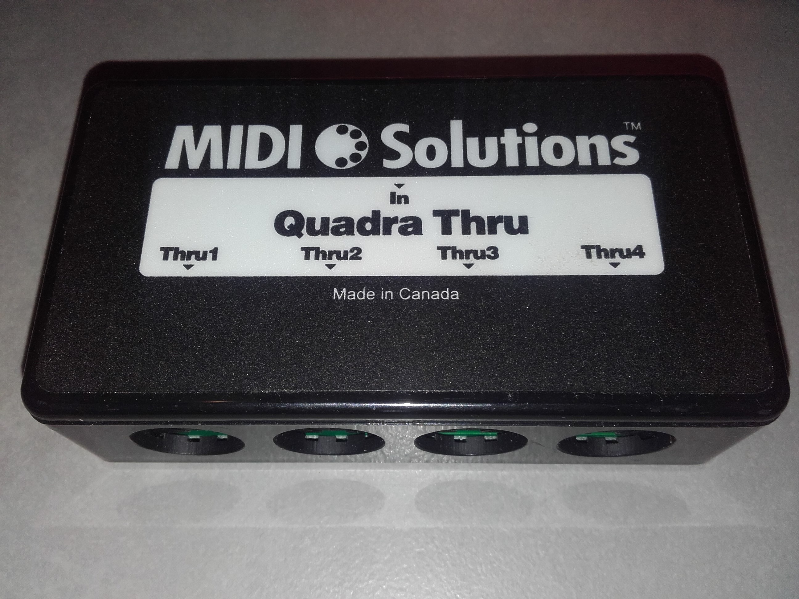 Quadra Thru Midi Solutions Quadra Thru Audiofanzine