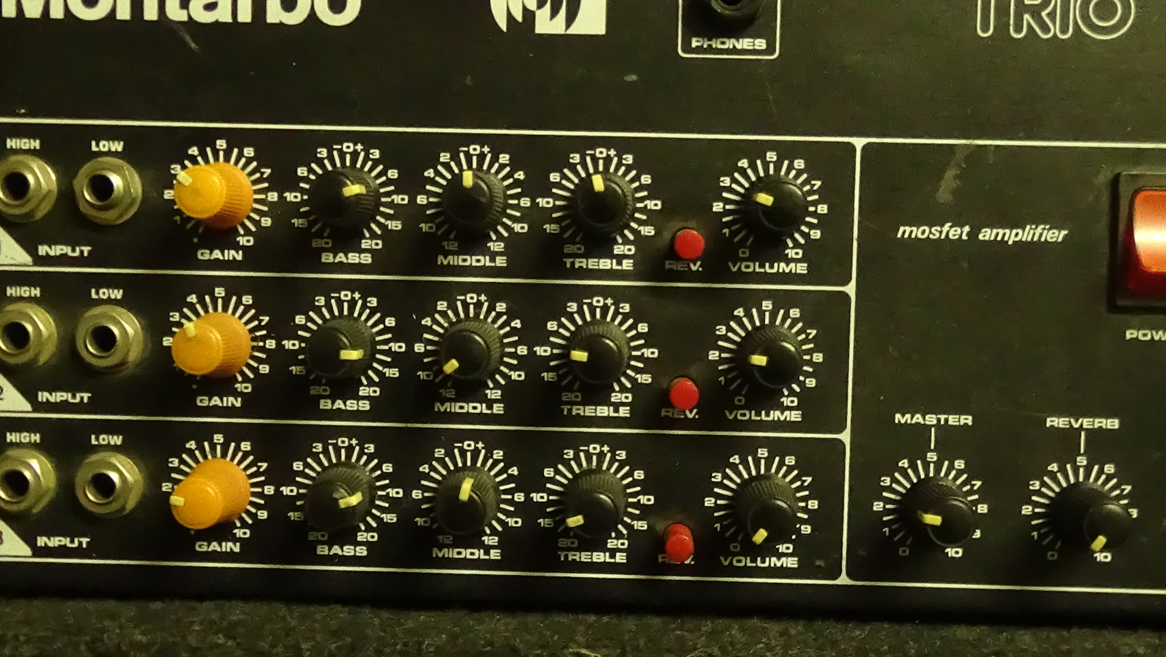 TRIO MOSFET AMPLIFIER 75W - Montarbo TRIO mosfet amplifier 75w