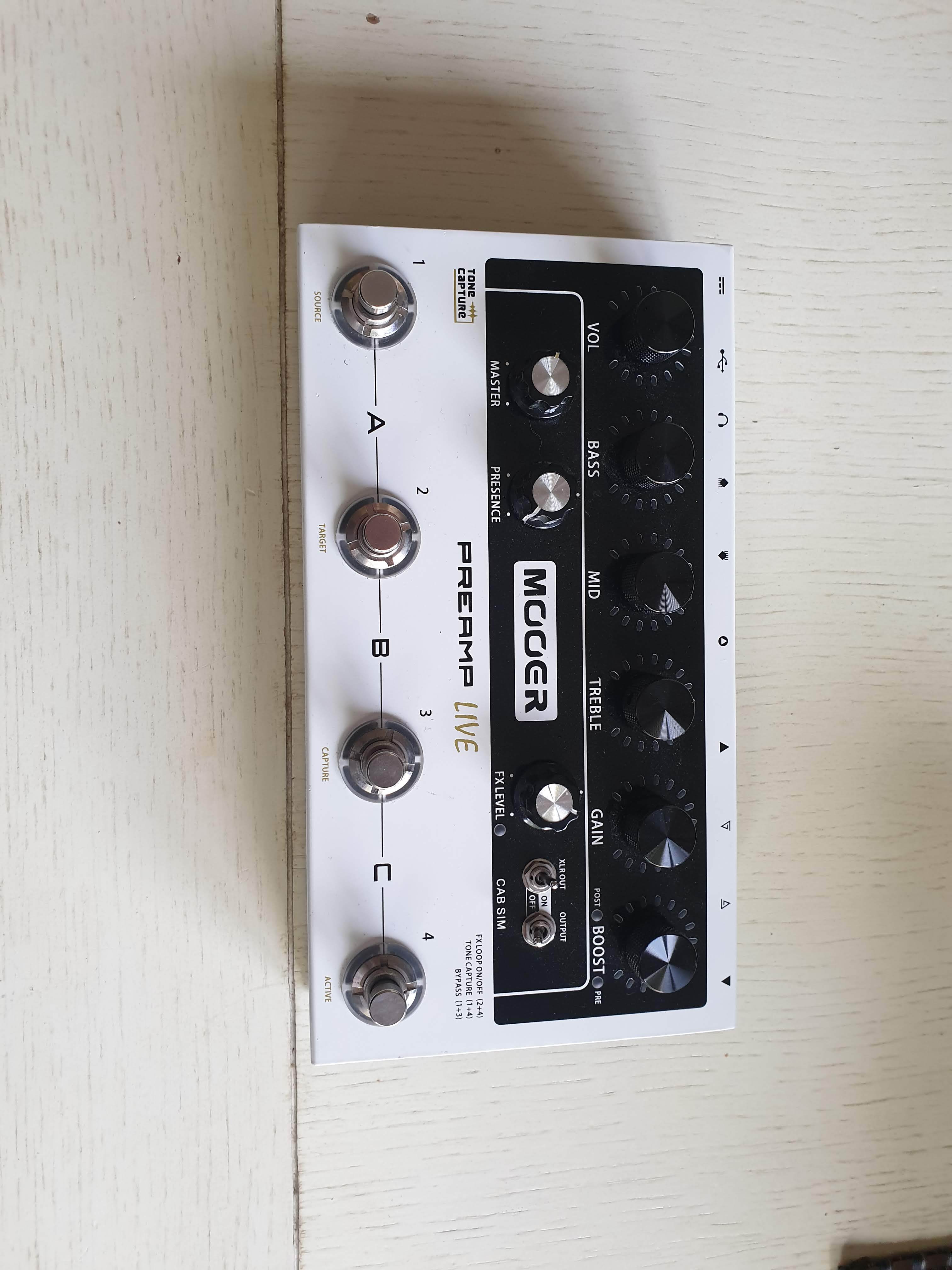 Preamp Live Mooer Preamp Live Audiofanzine