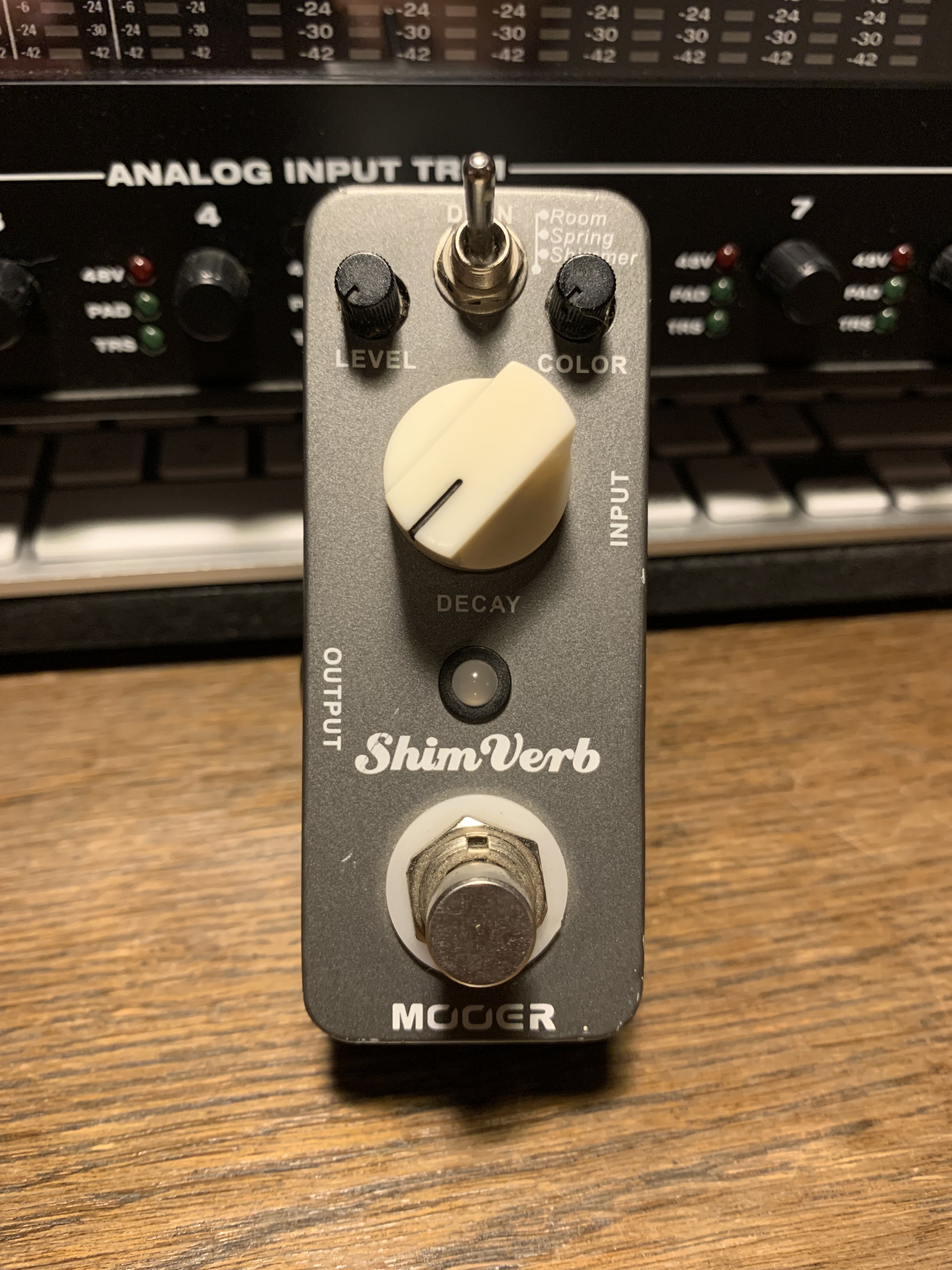 Mooer Shim verbe Reverb numérique Mini Micro pédale d'effet pour