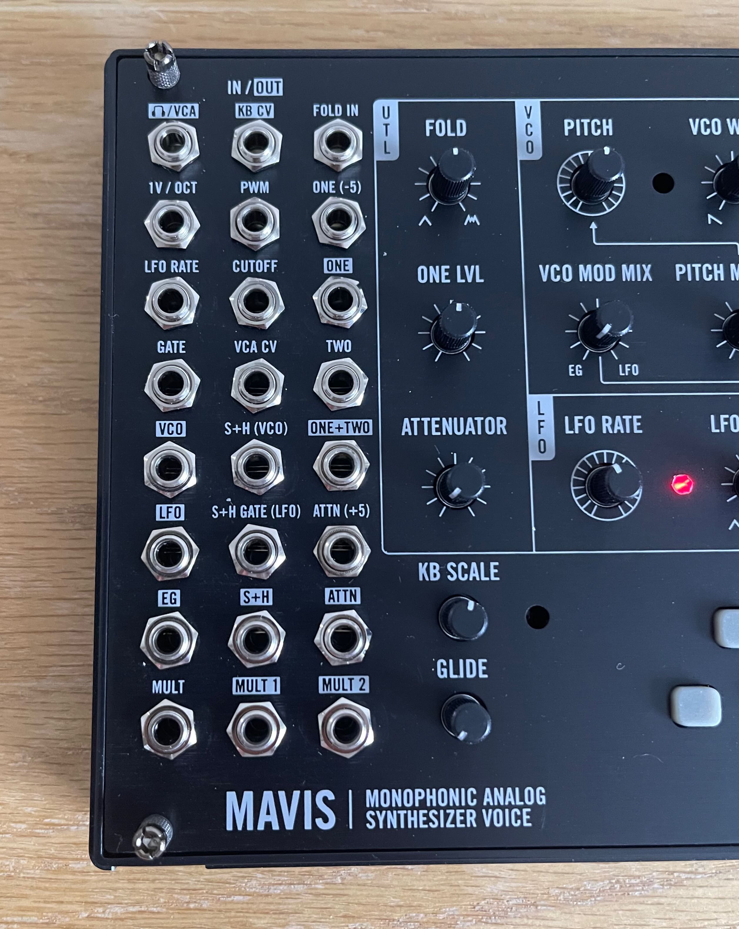 Mavis - Moog Music Mavis - Audiofanzine