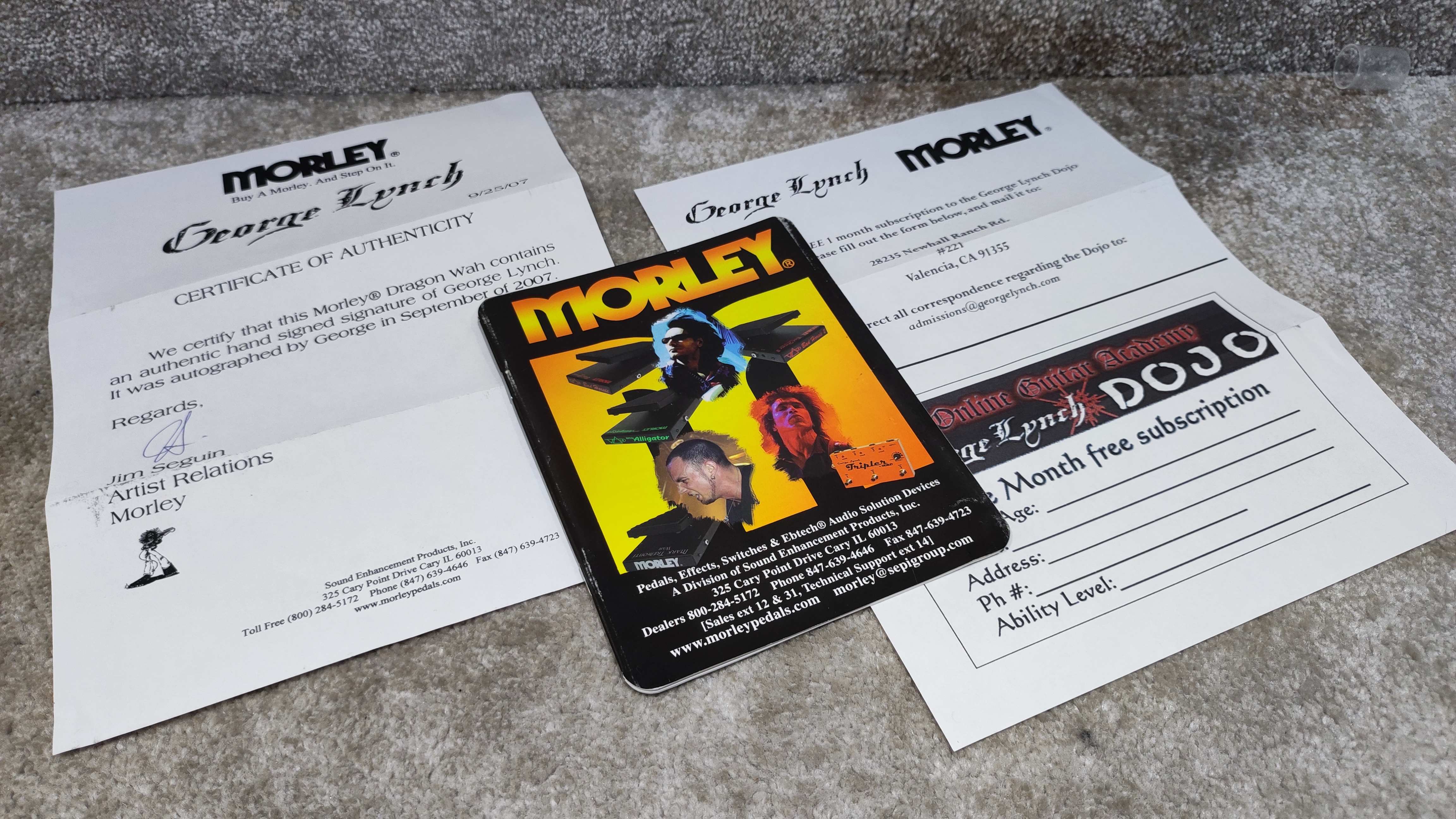 Morley Lynch Dragon Wah 1 (Made In USA) (IledeFrance