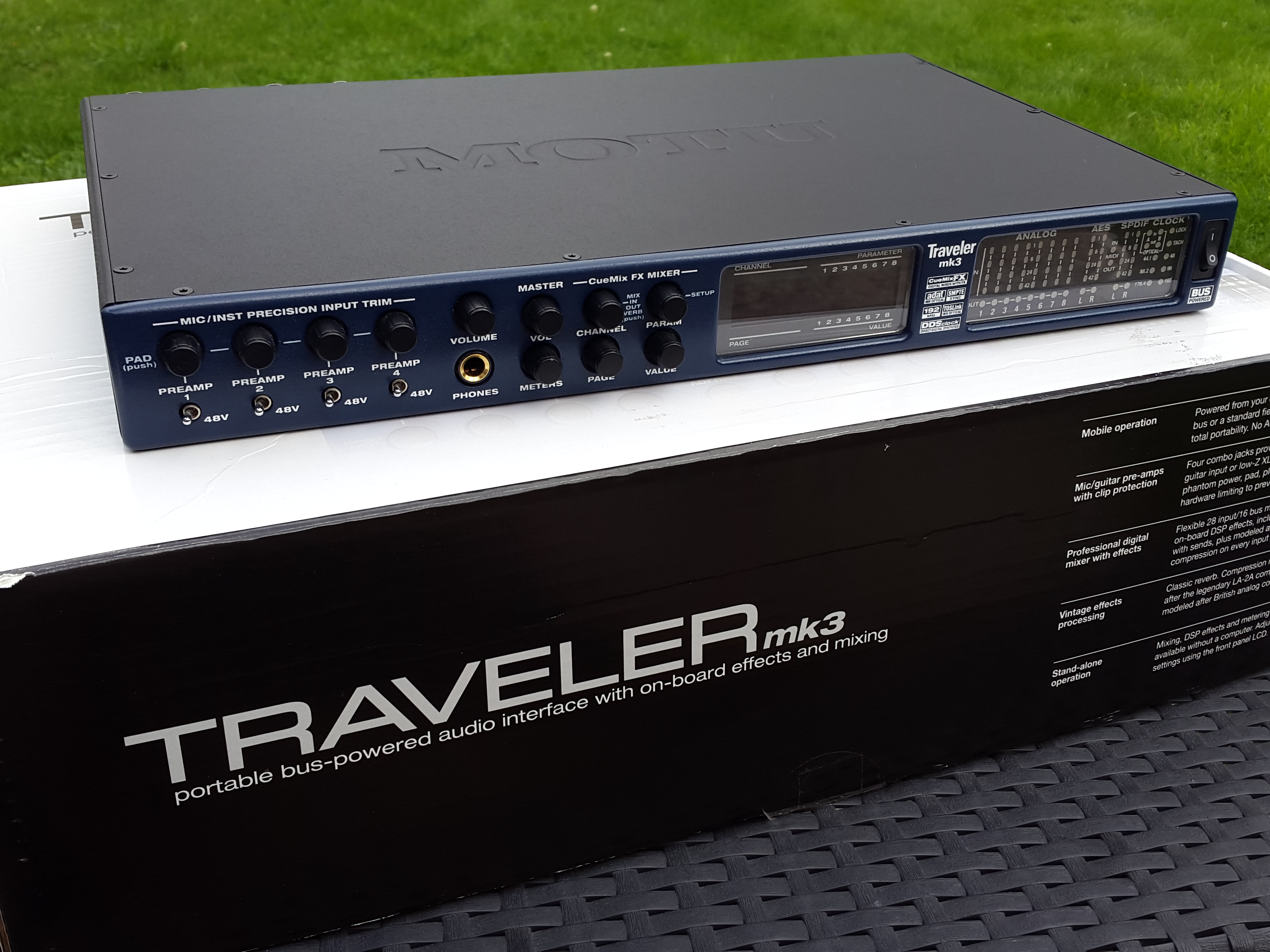 TRAVELERMK3 MOTU Travelermk3 Audiofanzine