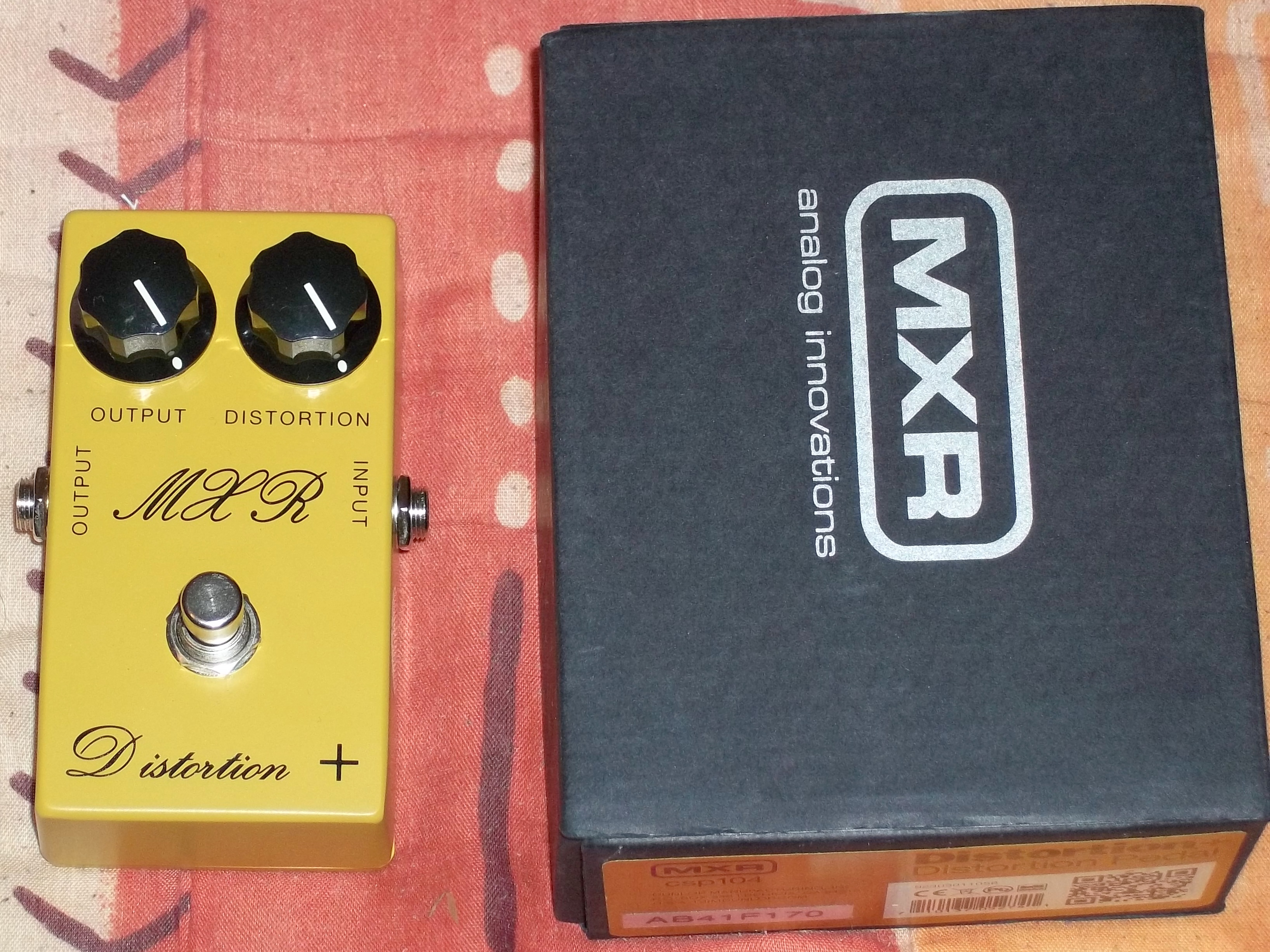 MXR CSP104 '73 Vintage Distortion 復刻 - 器材