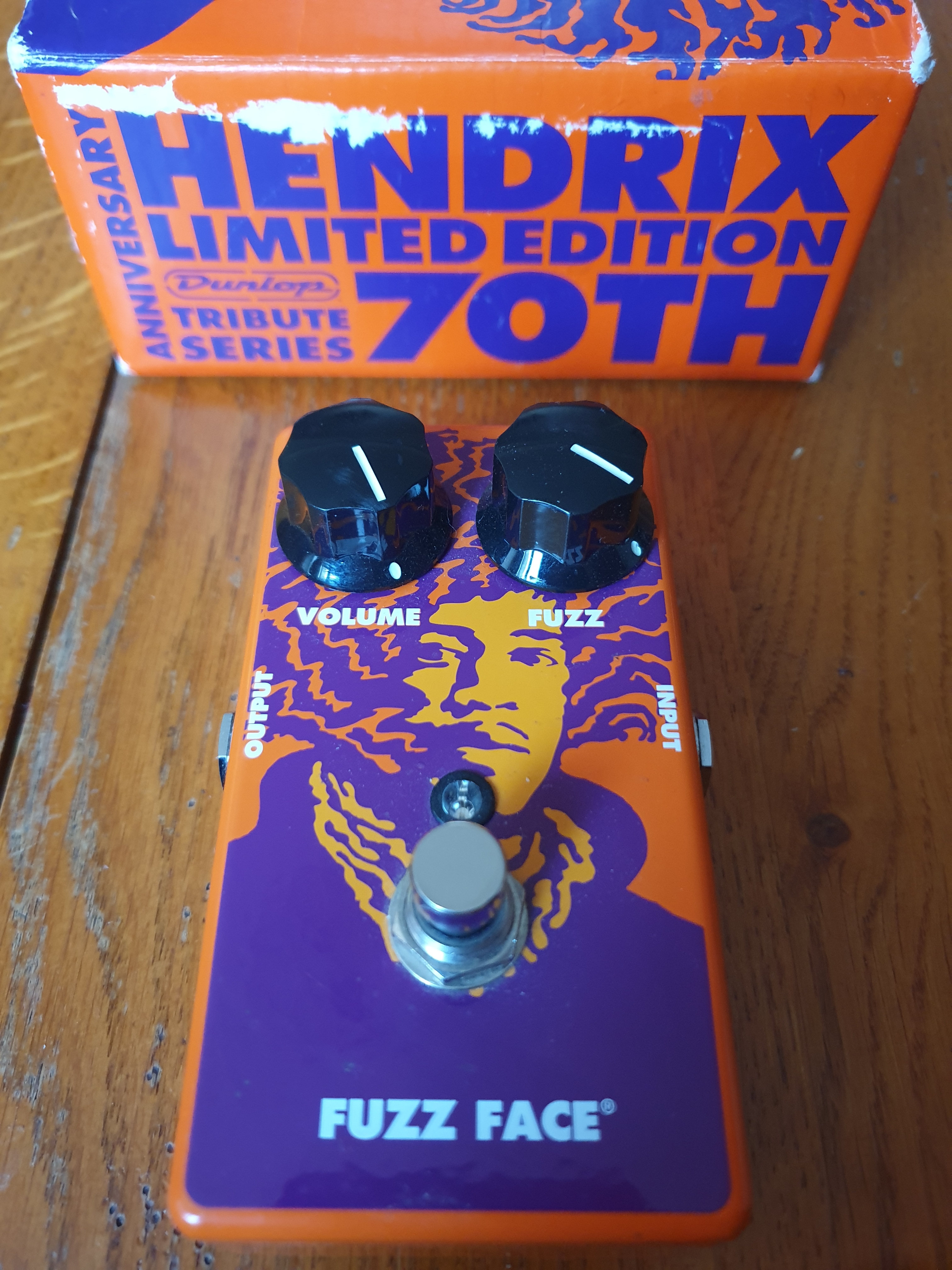 JHM1 - Jimi Hendrix 70th Anniversary Tribute Fuzz Face MXR 