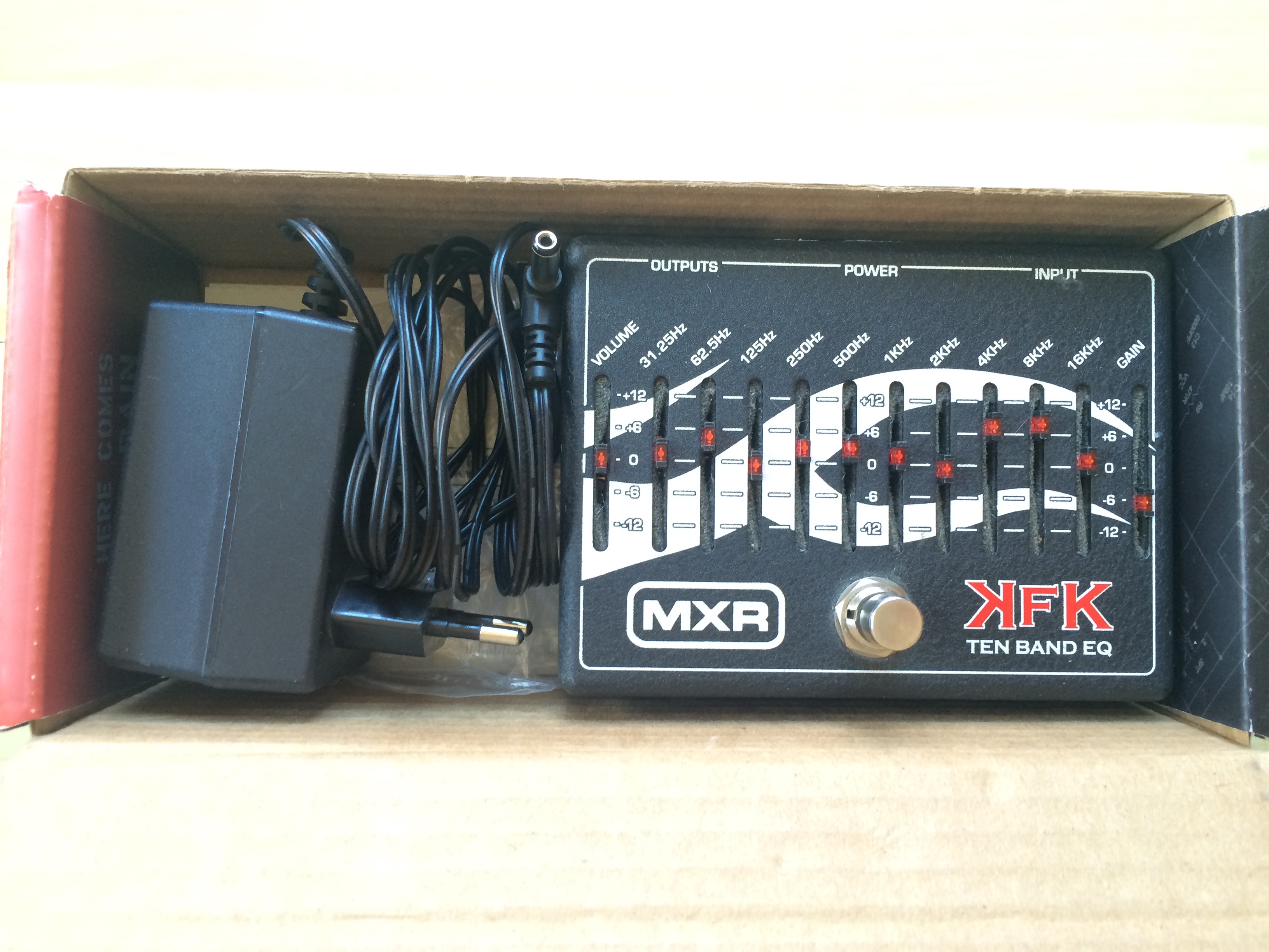 Photo MXR KFK1 Ten Band Equalizer MXR Ten Band Eq 7 (1419752