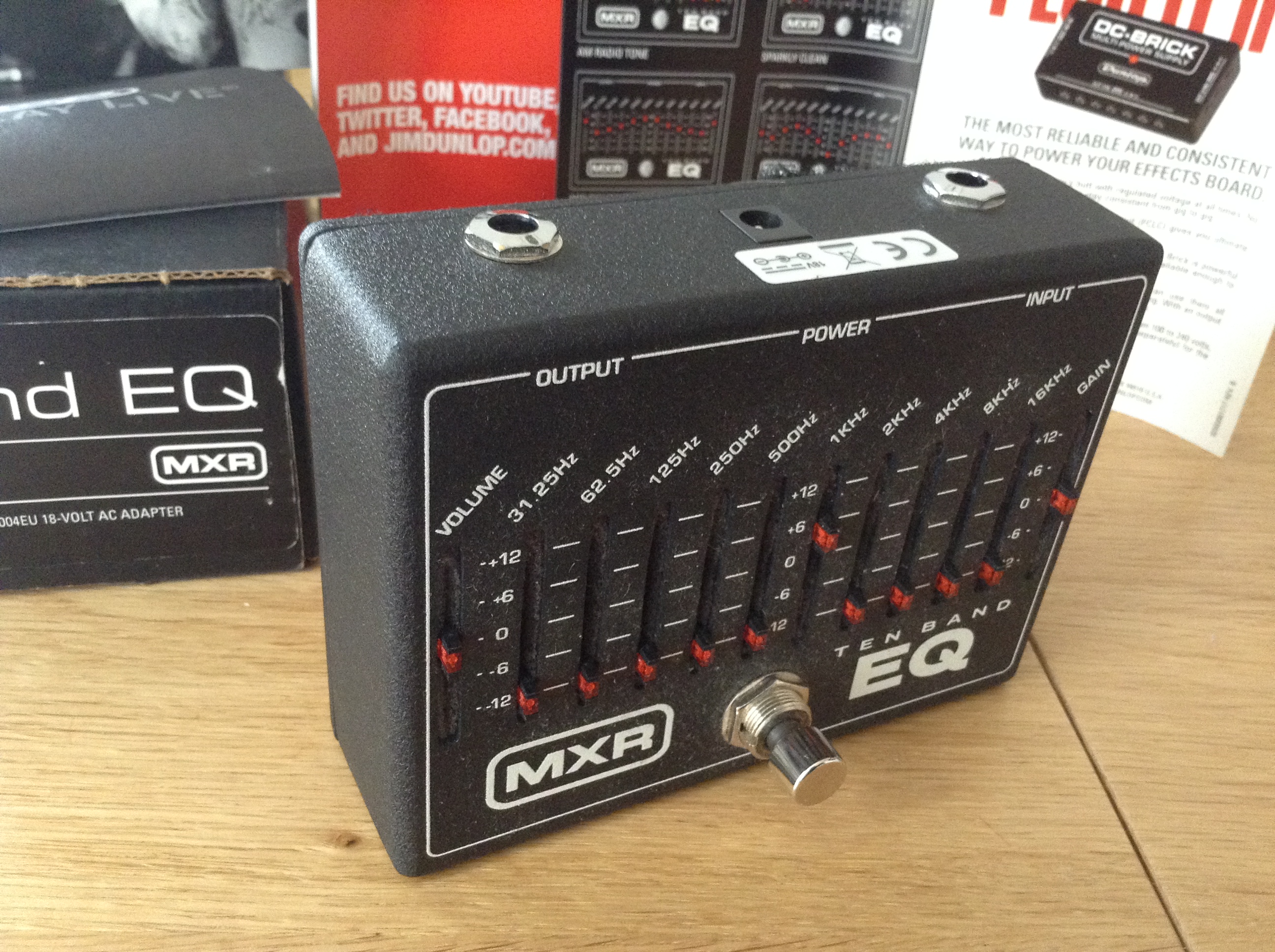 MXR M108S 10 Band Graphic EQ グラフィックイコライザー+solo