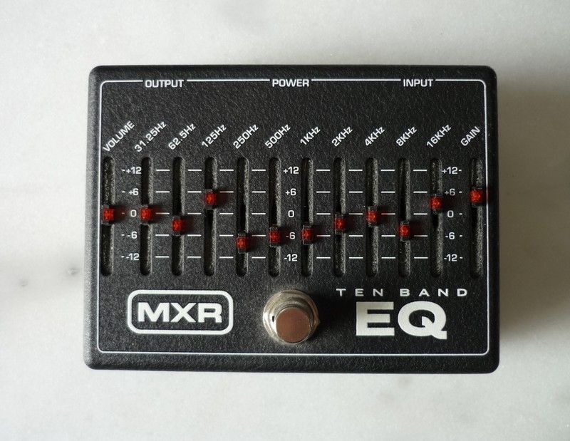Photo MXR M108 10-Band Graphic EQ : MXR M108 - 10 Band Graphic EQ (#198330) - Audiofanzine