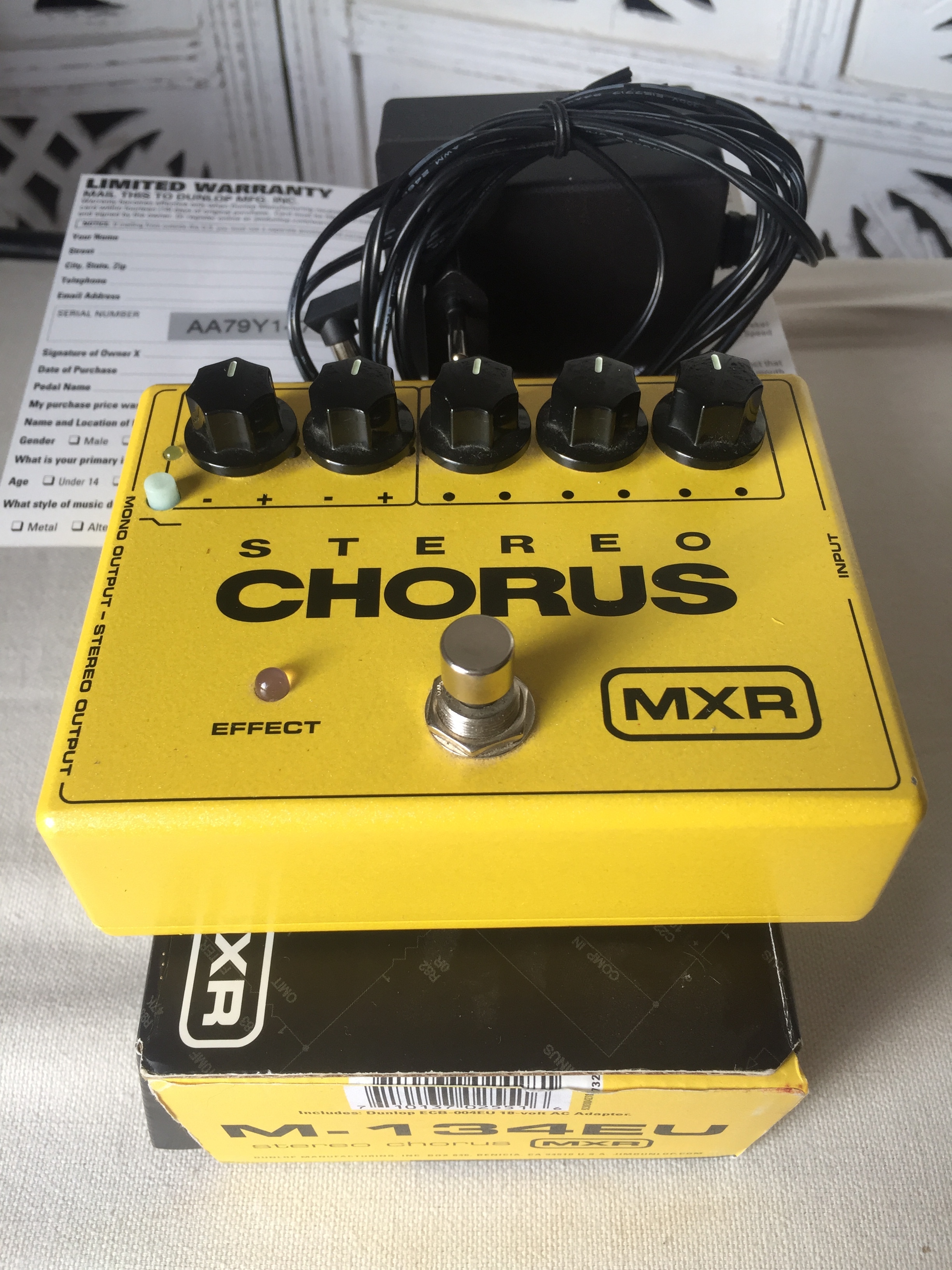 MXR M134 Stereo Chorus image (#2015661) - Audiofanzine