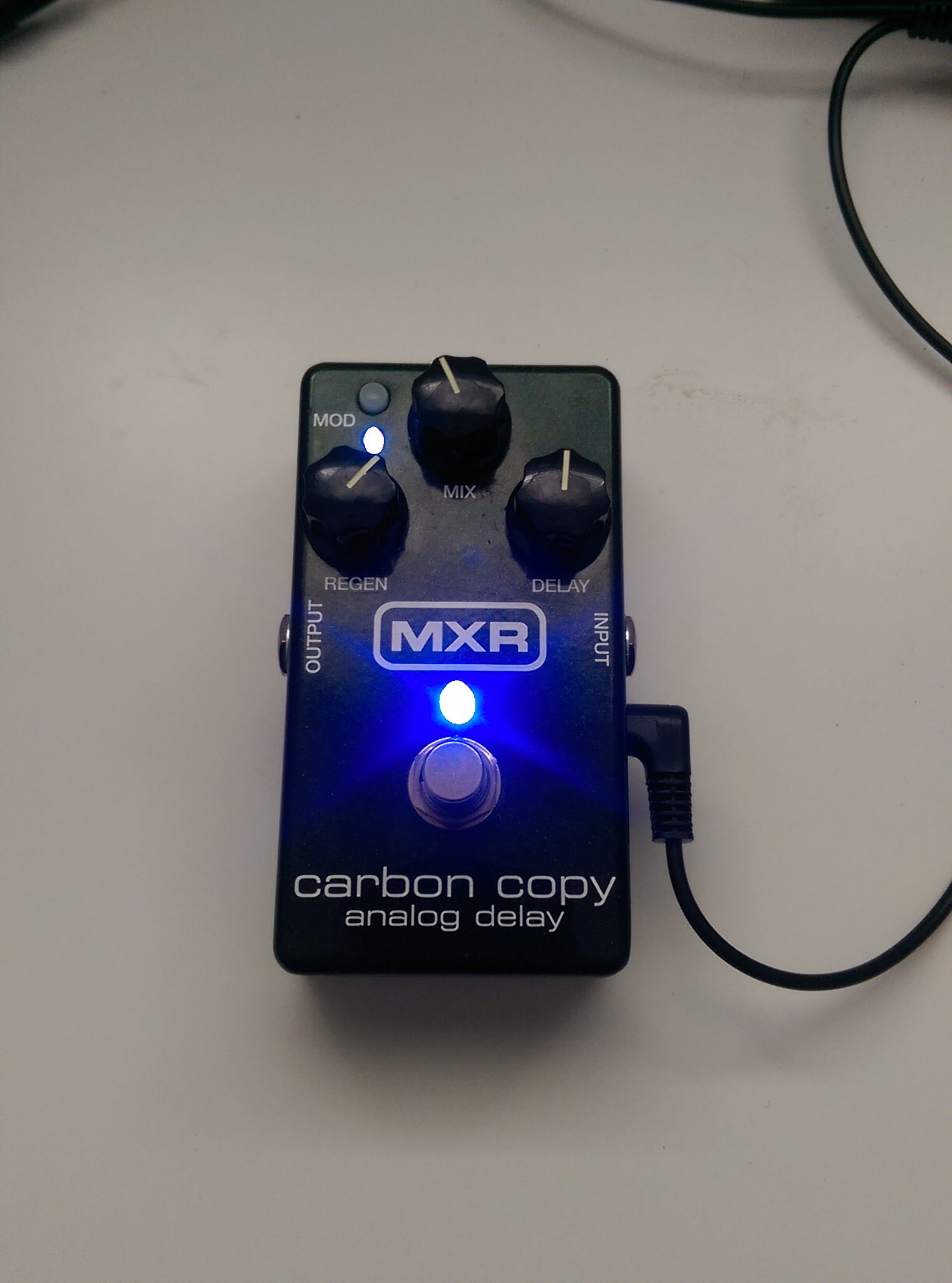 MXR M169 carbon copy analog delay【使用時間少】の+