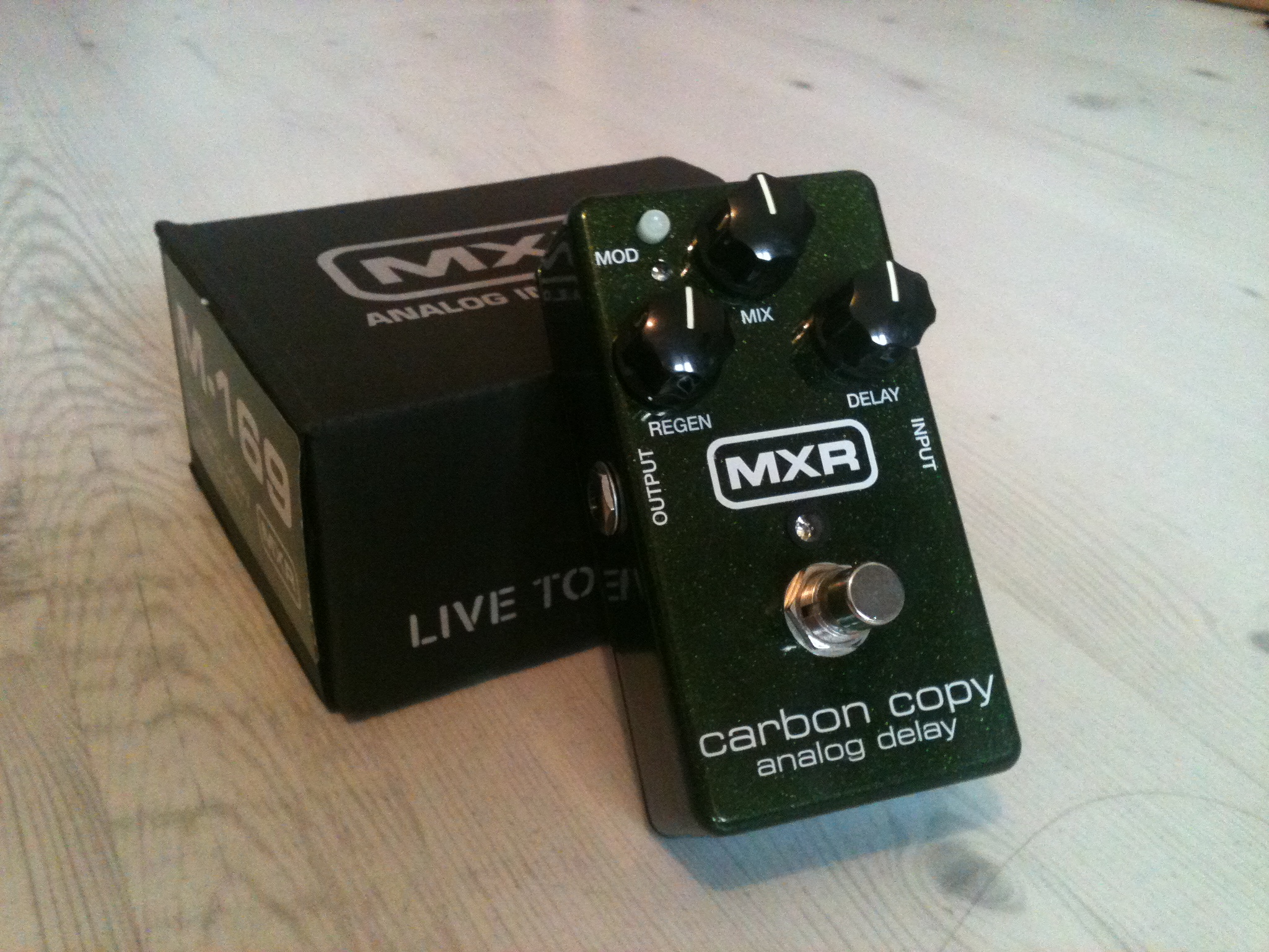 MXR M169 carbon copy analog delay【使用時間少】の+