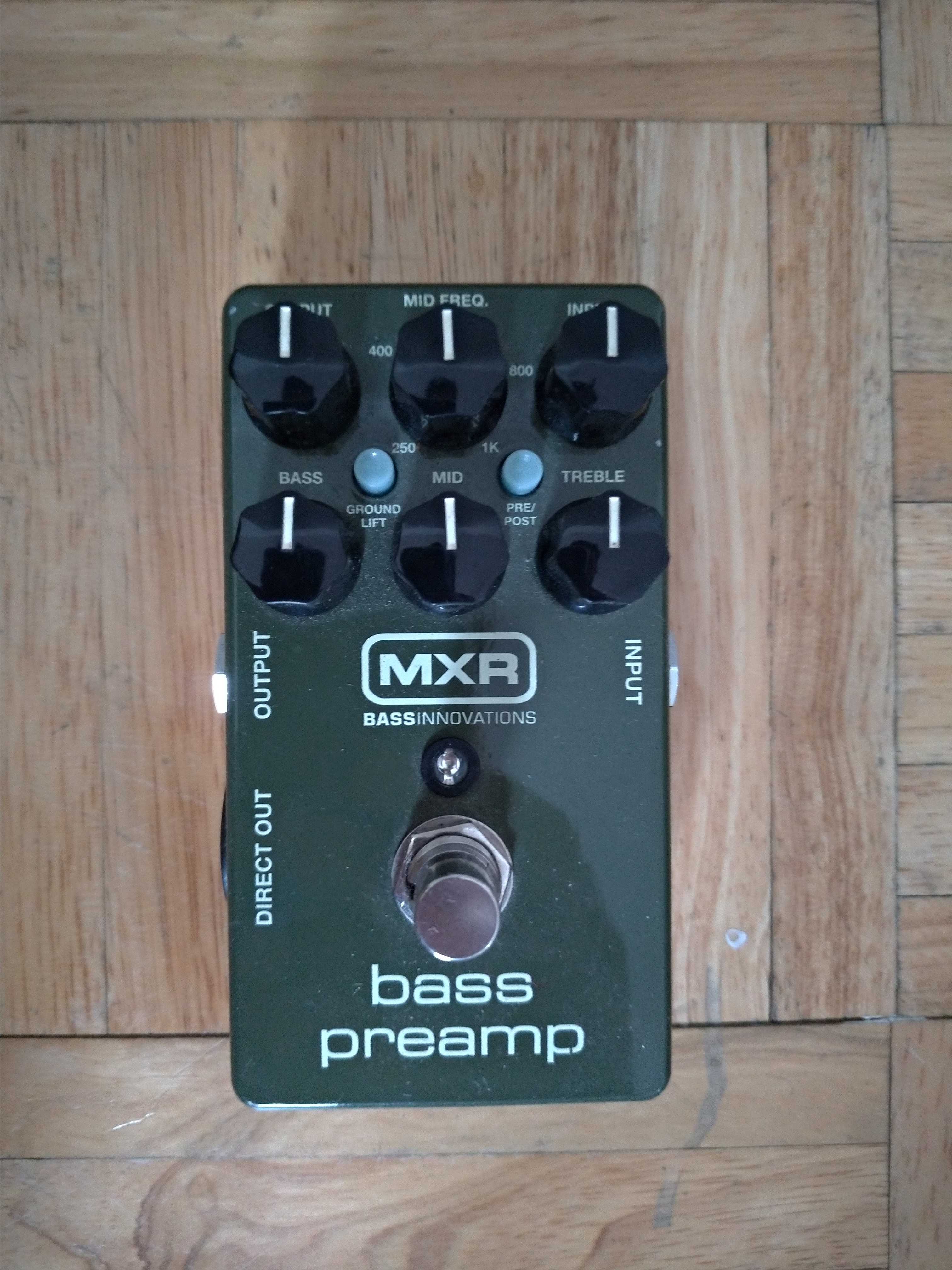 M81 BASS PREAMP MXR M81 Bass Preamp Audiofanzine