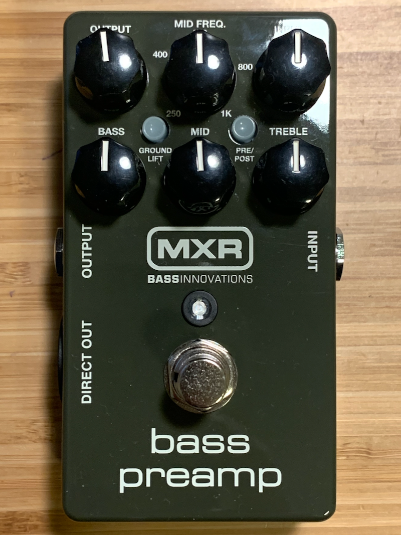 M81 Bass Preamp - MXR M81 Bass Preamp - Audiofanzine