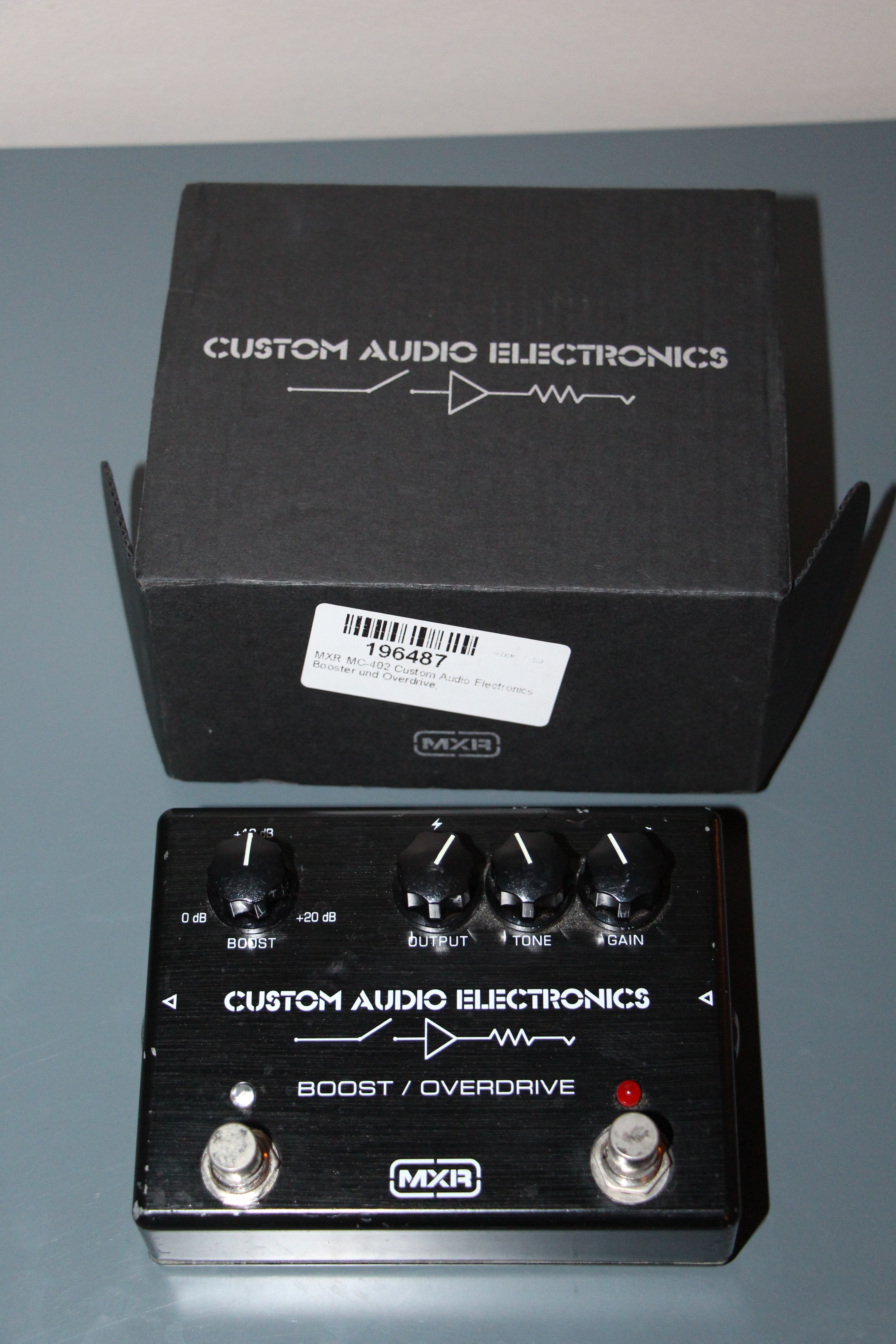 MXR MC402 Boost/Overdrive image (#1677243) - Audiofanzine