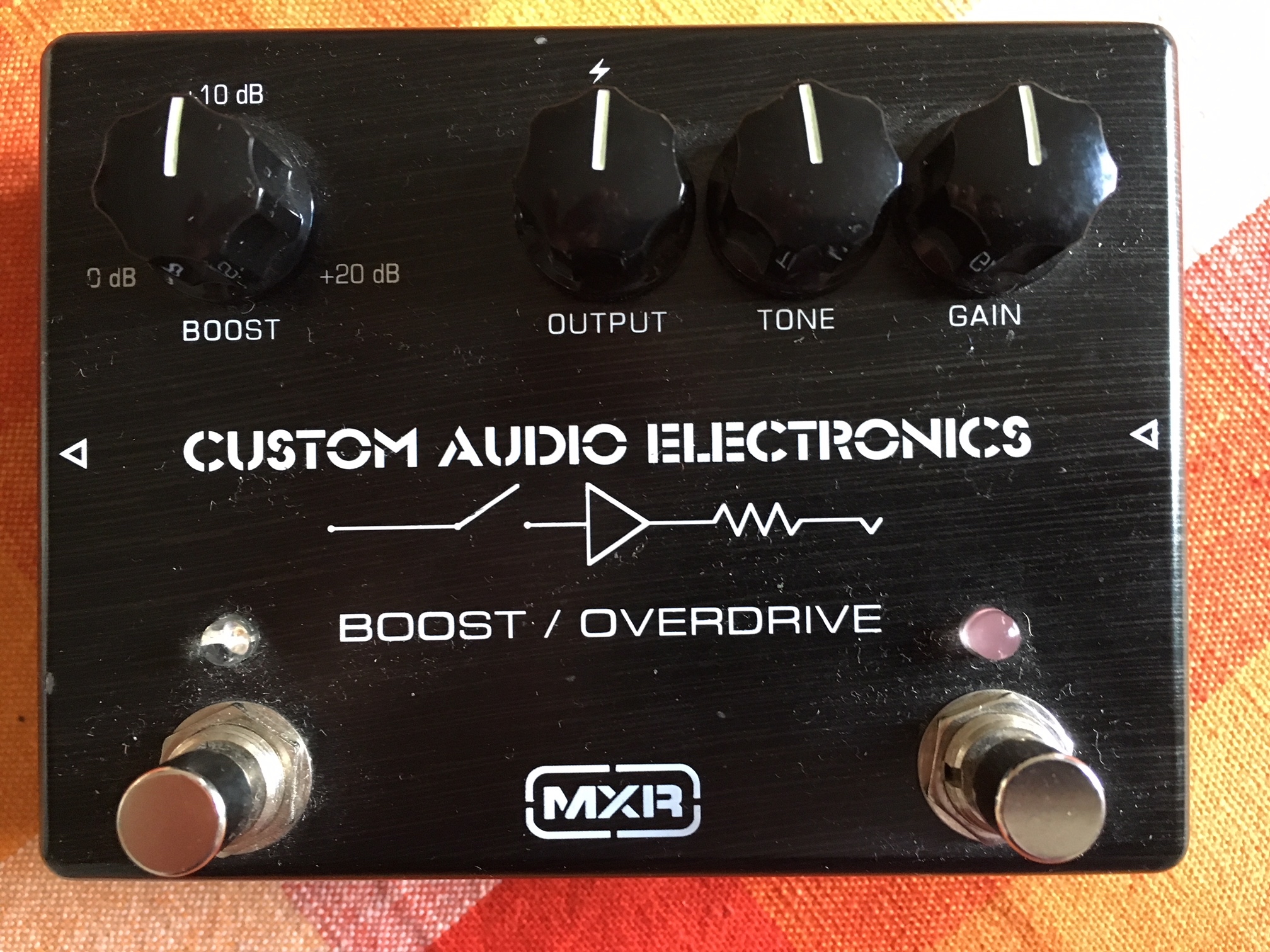 Photo MXR MC402 Boost/Overdrive IMG 1025 (2029419) Audiofanzine