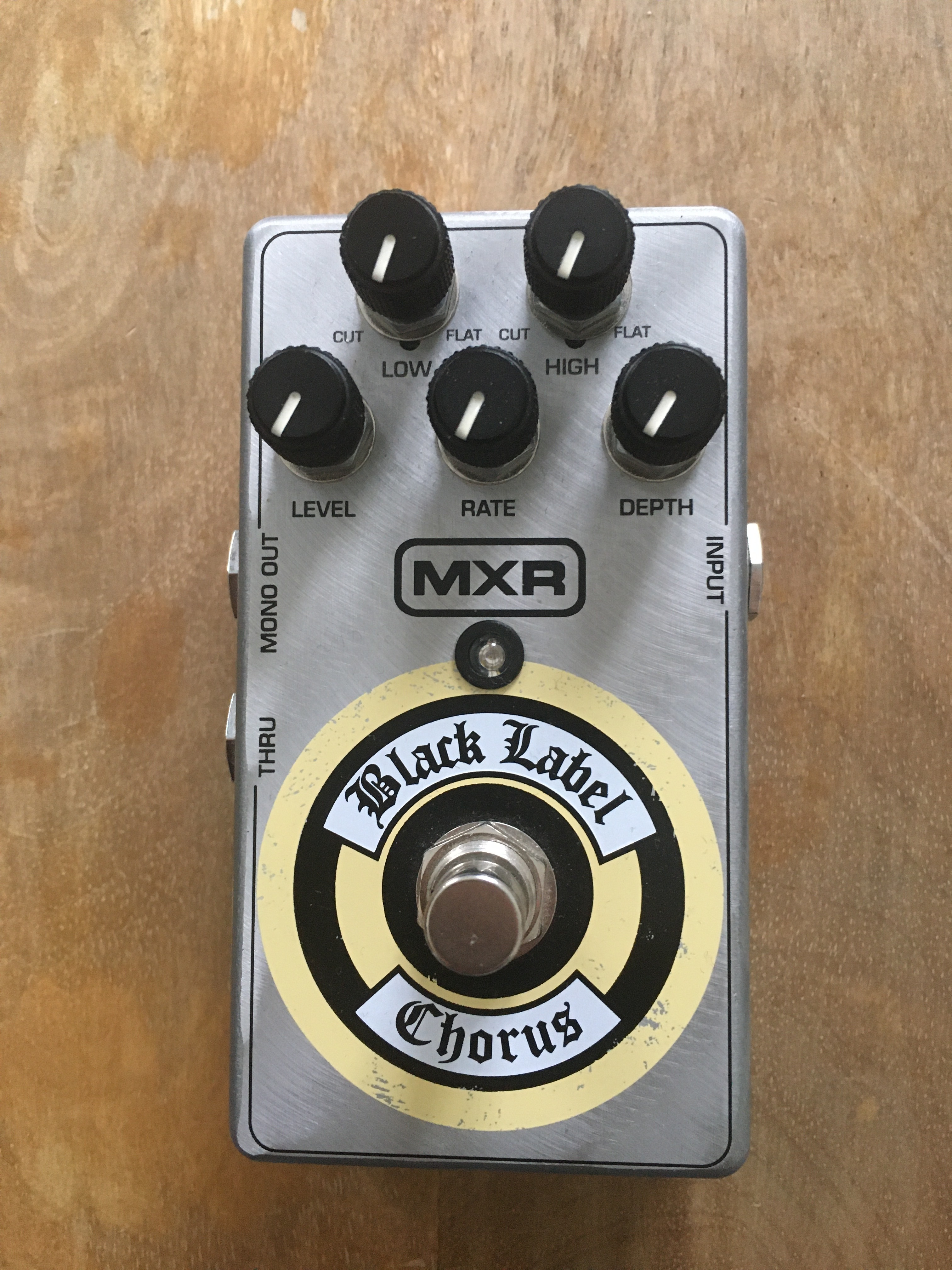 購入をご遠慮下さい返品不可MXR ZW-38 BLACK LABEL CHORUS ザック