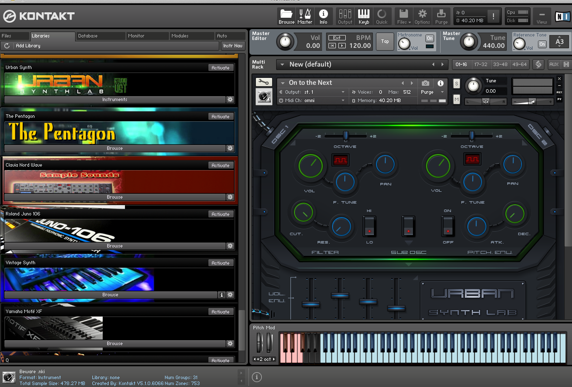 Native Instruments Kontakt 7.5.0 instal the last version for android
