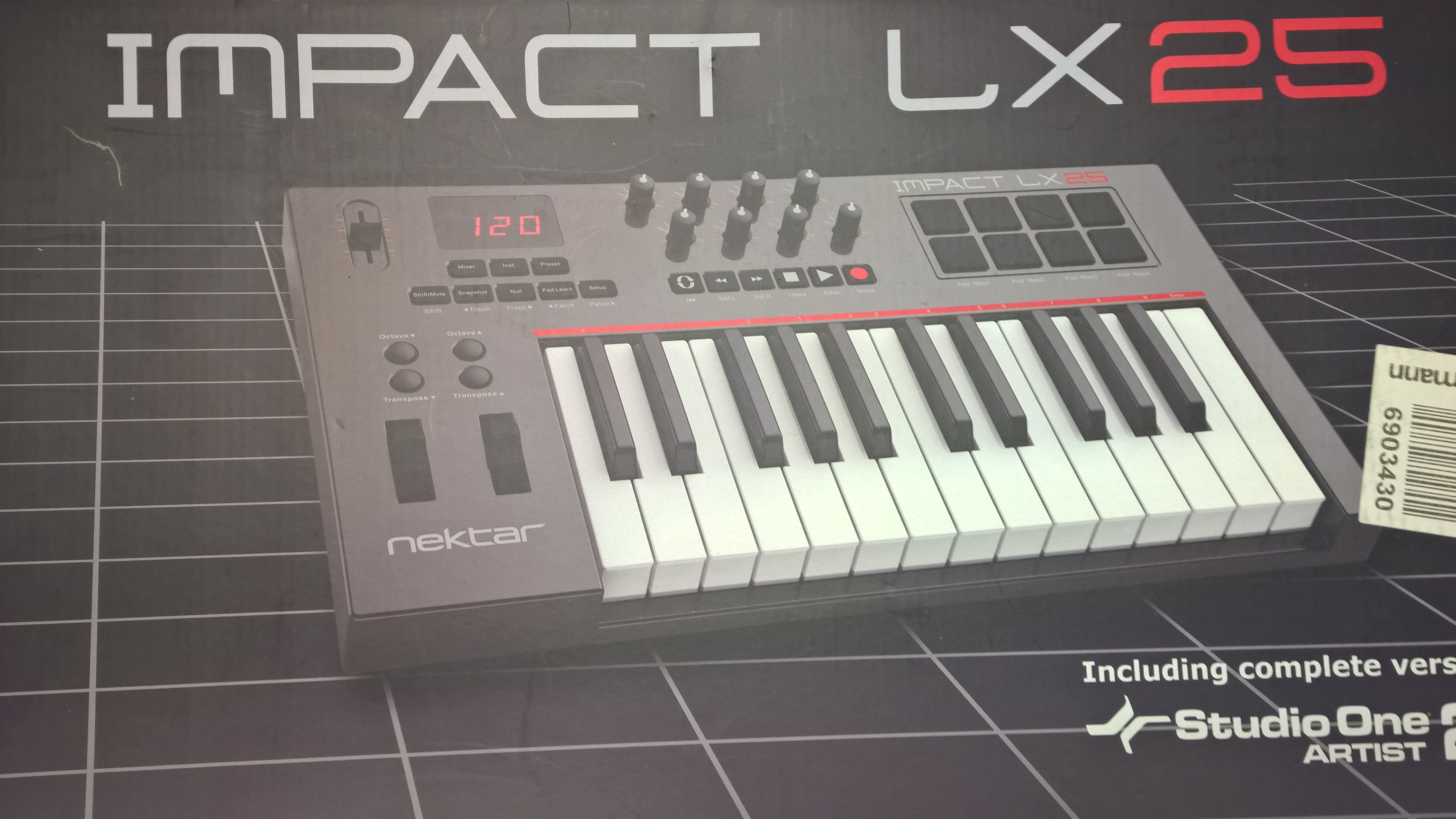 IMPACT LX25 - Nektar Impact LX25 - Audiofanzine