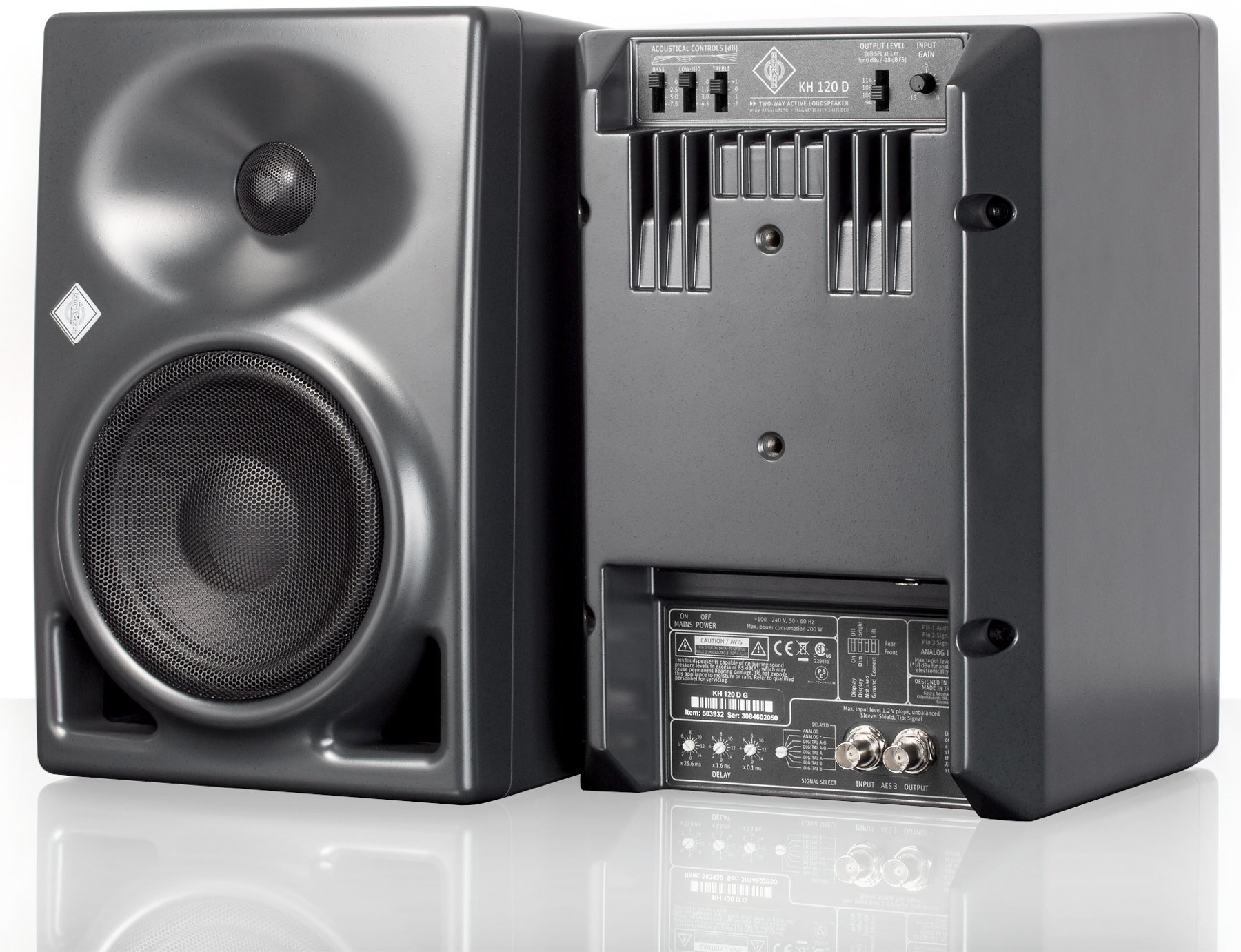 KH 120 A - BLACK - Neumann KH 120 A - Black - Audiofanzine