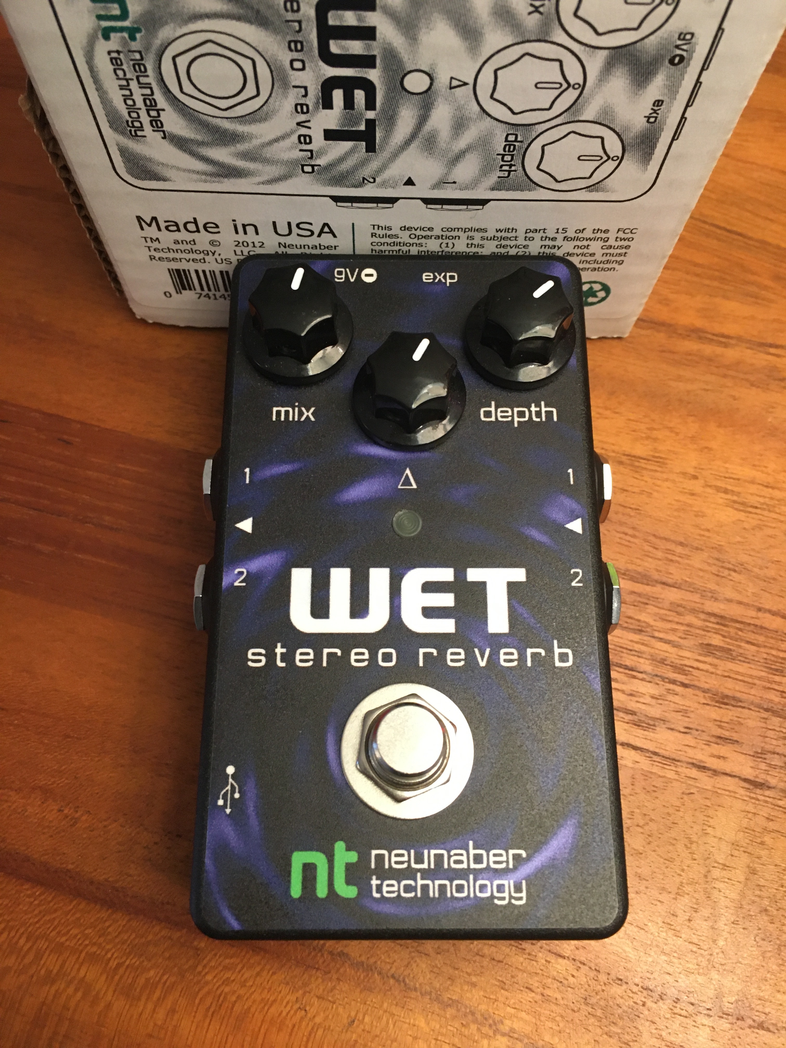Wet Stereo Reverb V1 Neunaber Technology Wet Stereo Reverb V1