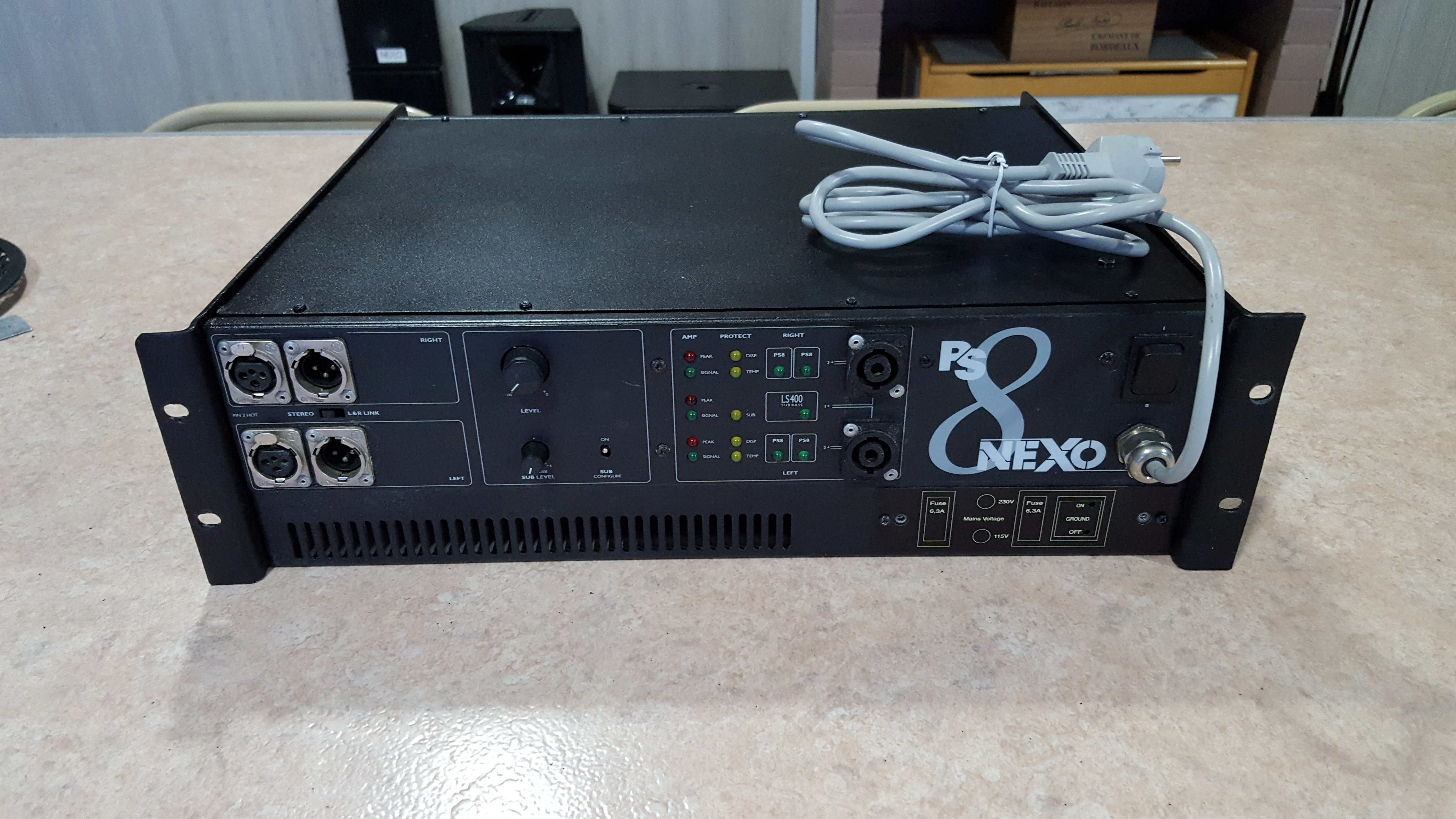 PS8 AMP - Nexo PS8 Amp - Audiofanzine