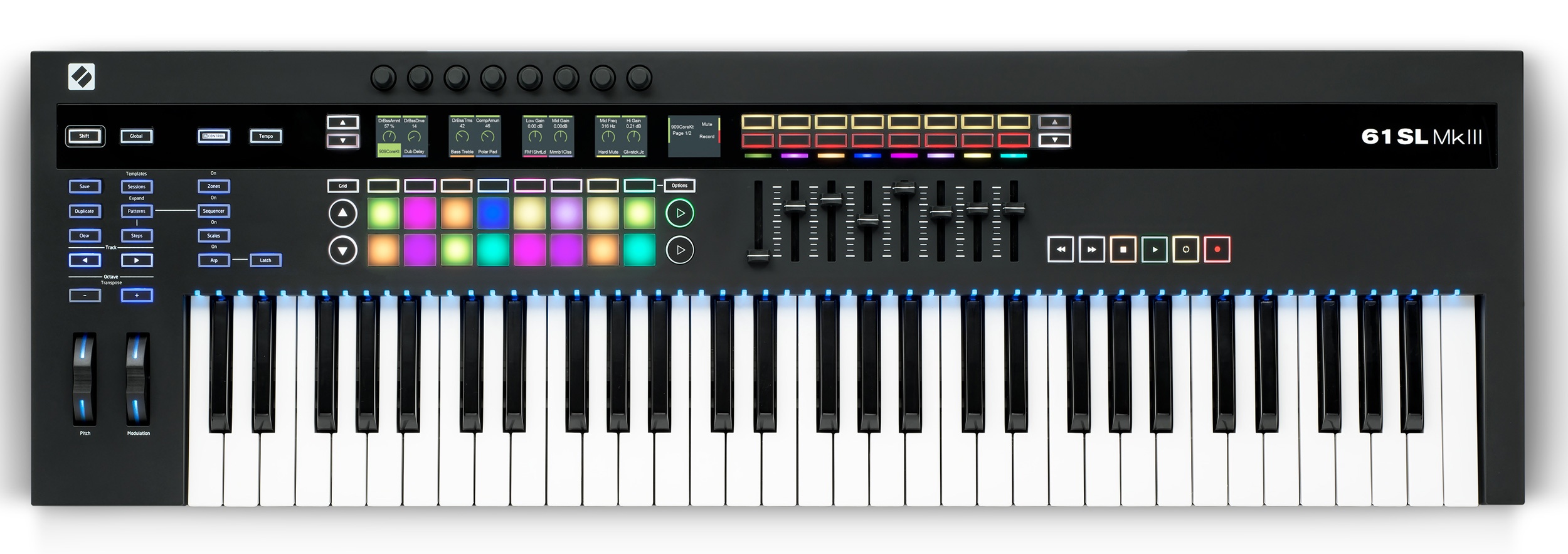 美品 MIDI キーボード novation 61SL Mk2の+rallysantafesinooficial.com