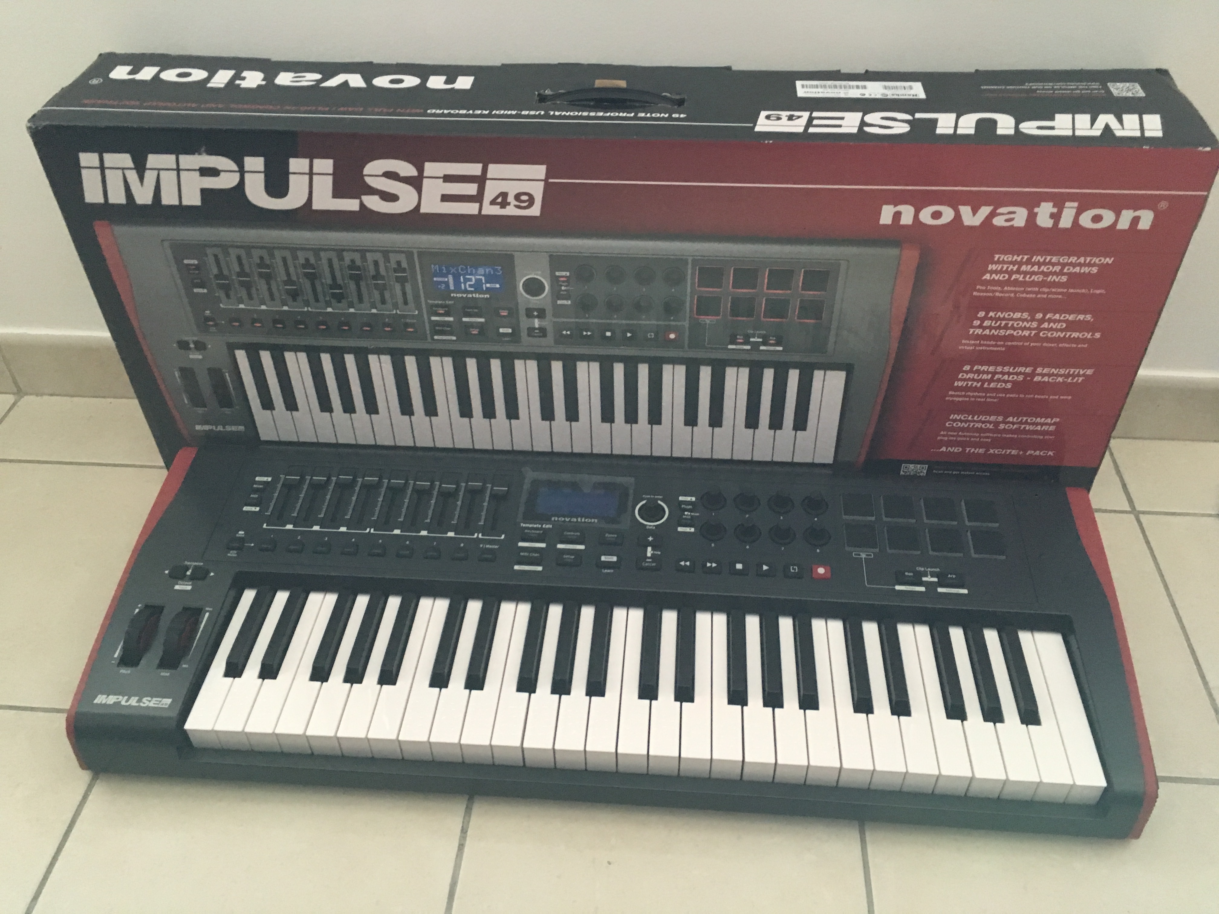 Novation Impulse 49 Image 1540214 Audiofanzine
