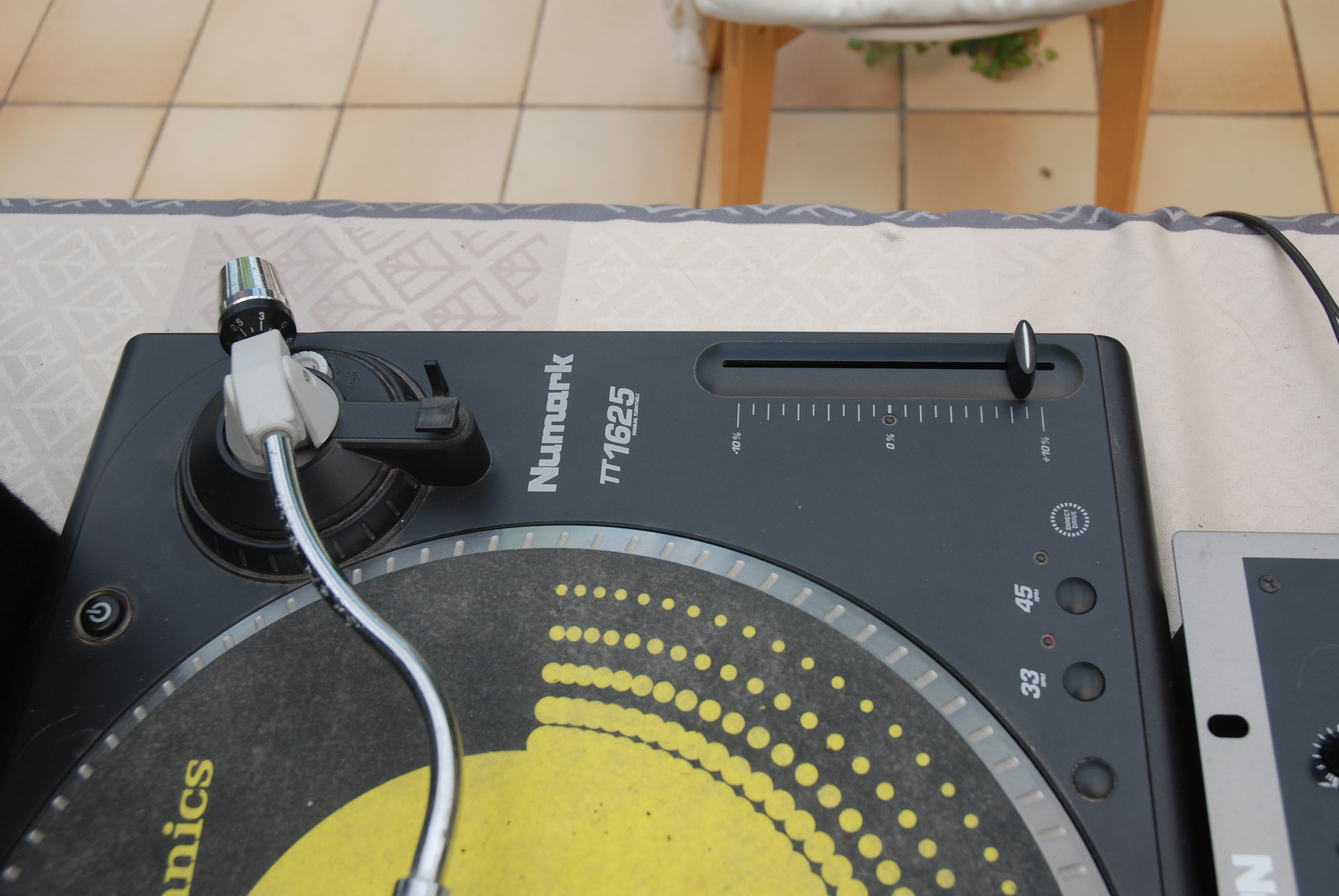 Photo Numark TT1625 Numark pack dj platines Numark TT1625 / Table de