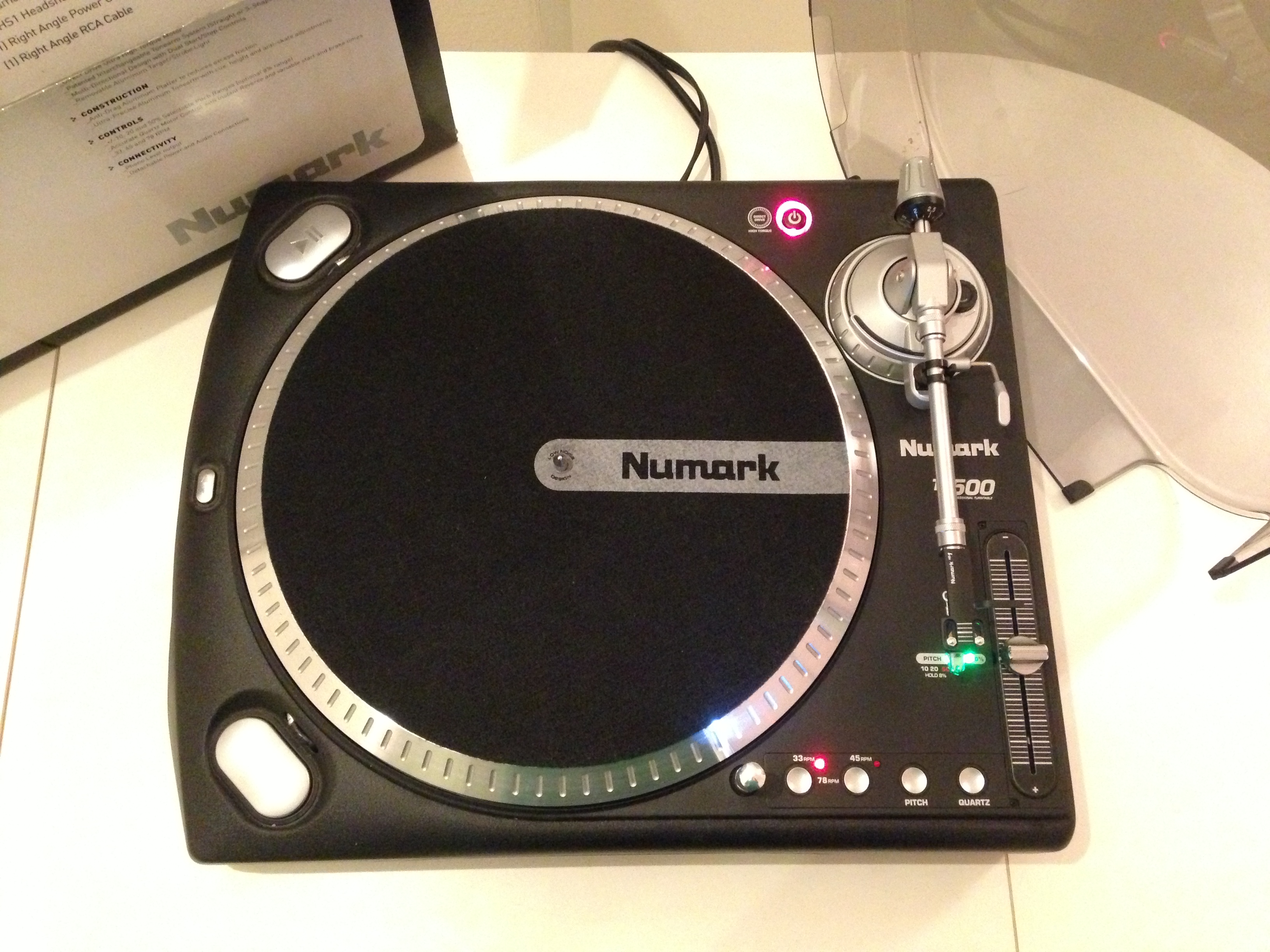 Photo Numark TT500 Numark TT500 (35458) (573289) Audiofanzine